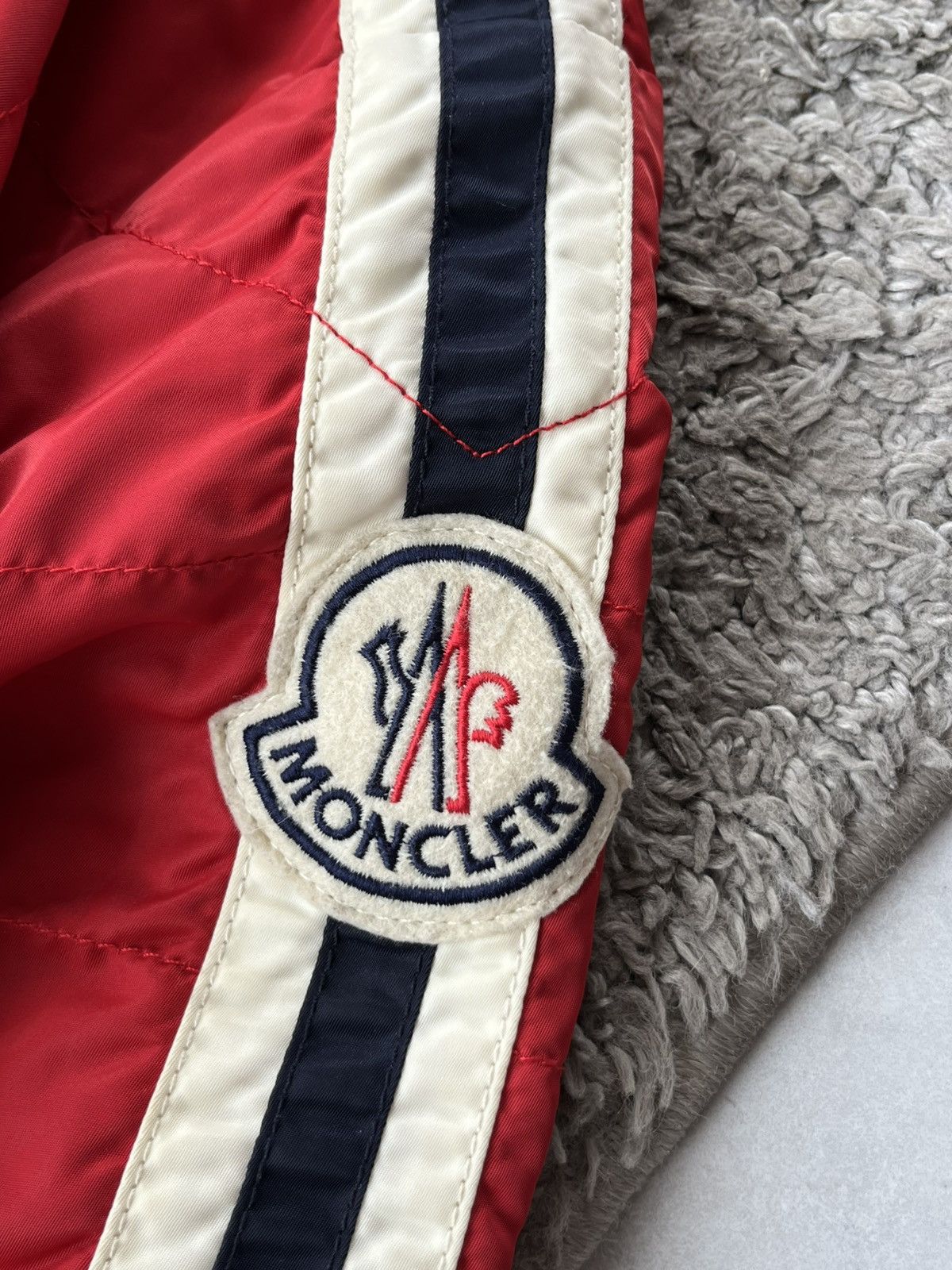 Moncler Vintage Luxury Light Jacket Moncler Canvas Big logo ❗️ Size US M / EU 48-50 / 2 - 3 Thumbnail