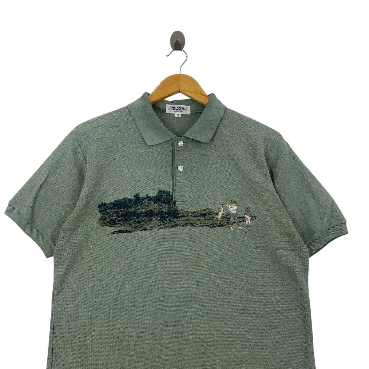 Vintage Vintage 90’ MR. LOOPER GOLF Collection Embroidered Tee Size US M / EU 48-50 / 2 - 2 Thumbnail