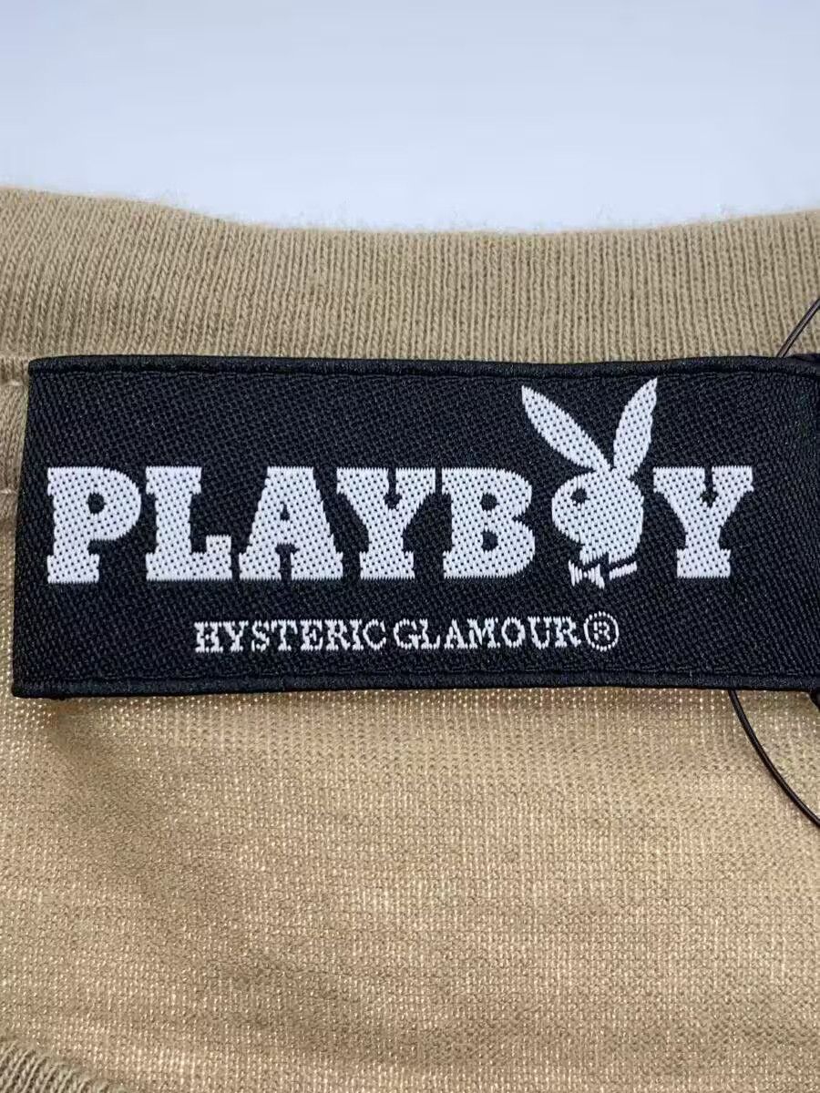 Hysteric Glamour Hysteric Glm x Playboy Tell Me More Print Ctn Tee Beige Size US M / EU 48-50 / 2 - 3 Thumbnail