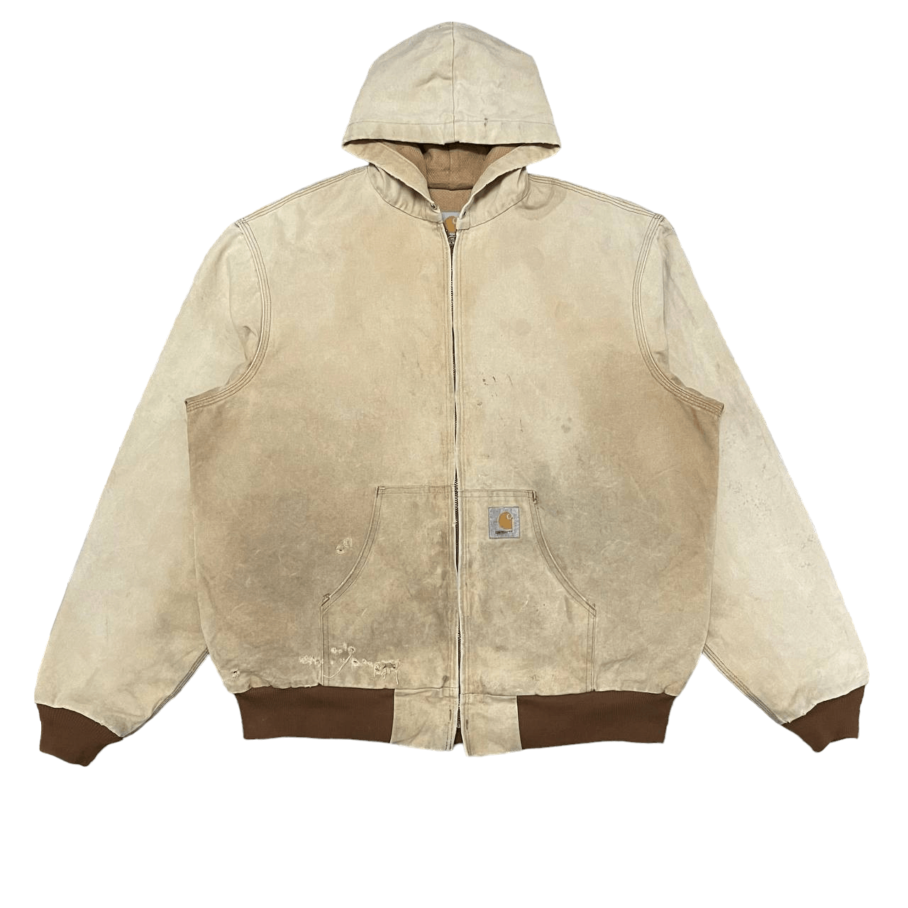 Carhartt Vintage Carhartt Active Jacket Canvas Distressed Size US XL / EU 56 / 4 - 1 Thumbnail