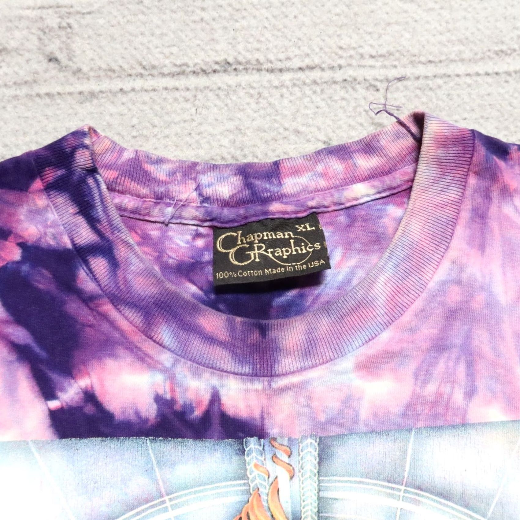 Puma Vintage Chapman Graphics Wildlife Shirt XL Tie Dye Mens Shirt Size US XL / EU 56 / 4 - 6 Thumbnail