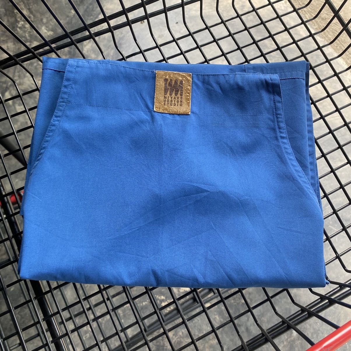 Issey Miyake IM MIYAKE DESIGN STUDIO Vibrant blue apron Size ONE SIZE - 6 Thumbnail