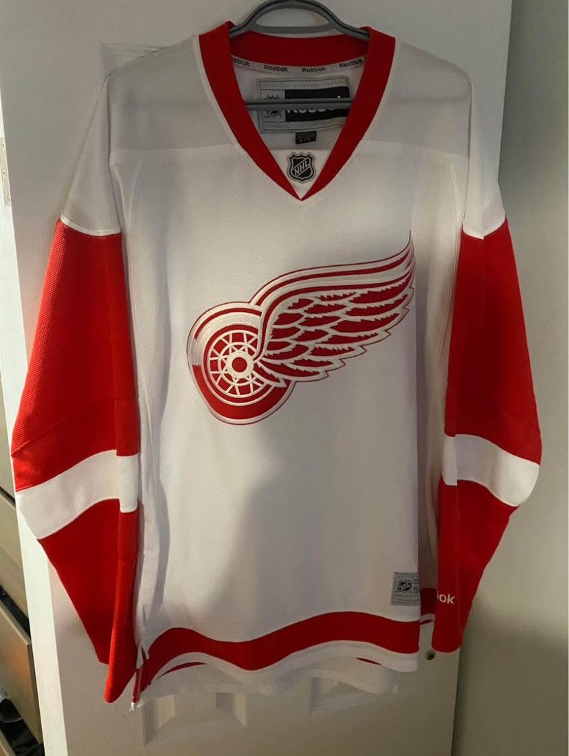 Reebok Detroit Redwings Jersey Size US L / EU 52-54 / 3 - 1 Thumbnail