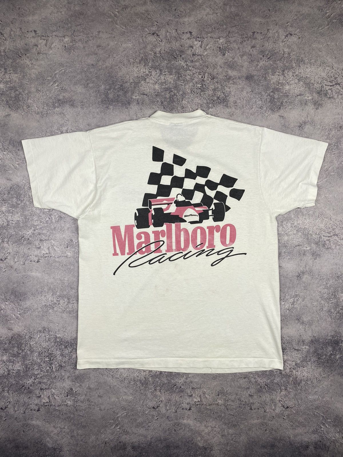 Marlboro Vintage Marlboro Unlimited F1 Racing Single Stitch tee 90’s Size US XL / EU 56 / 4 - 2 Thumbnail