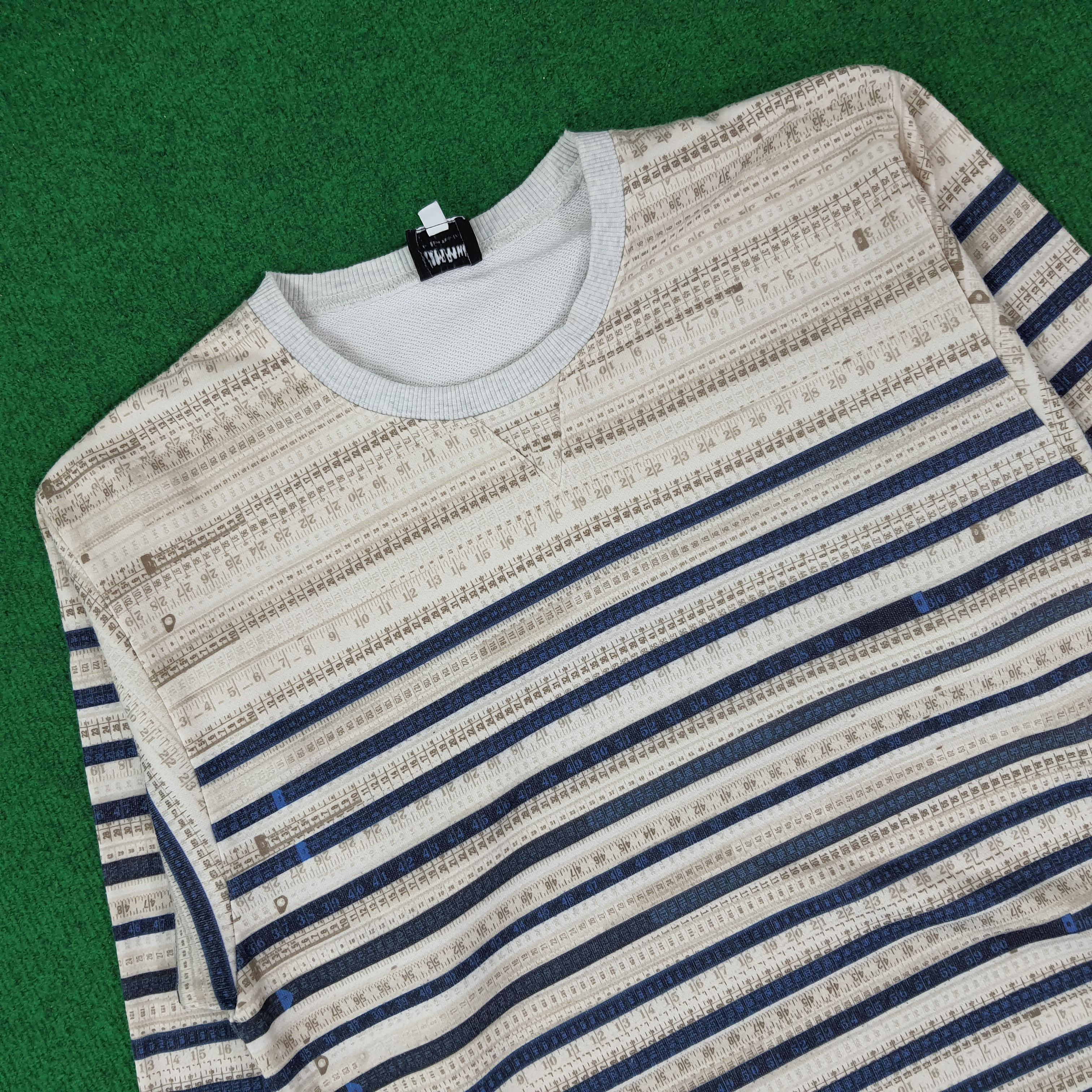 Jean Paul Gaultier Vintage Jean Paul Gaultier Stripes Designer Shirt C243N29 Size S / US 4 / IT 40 - 2 Thumbnail