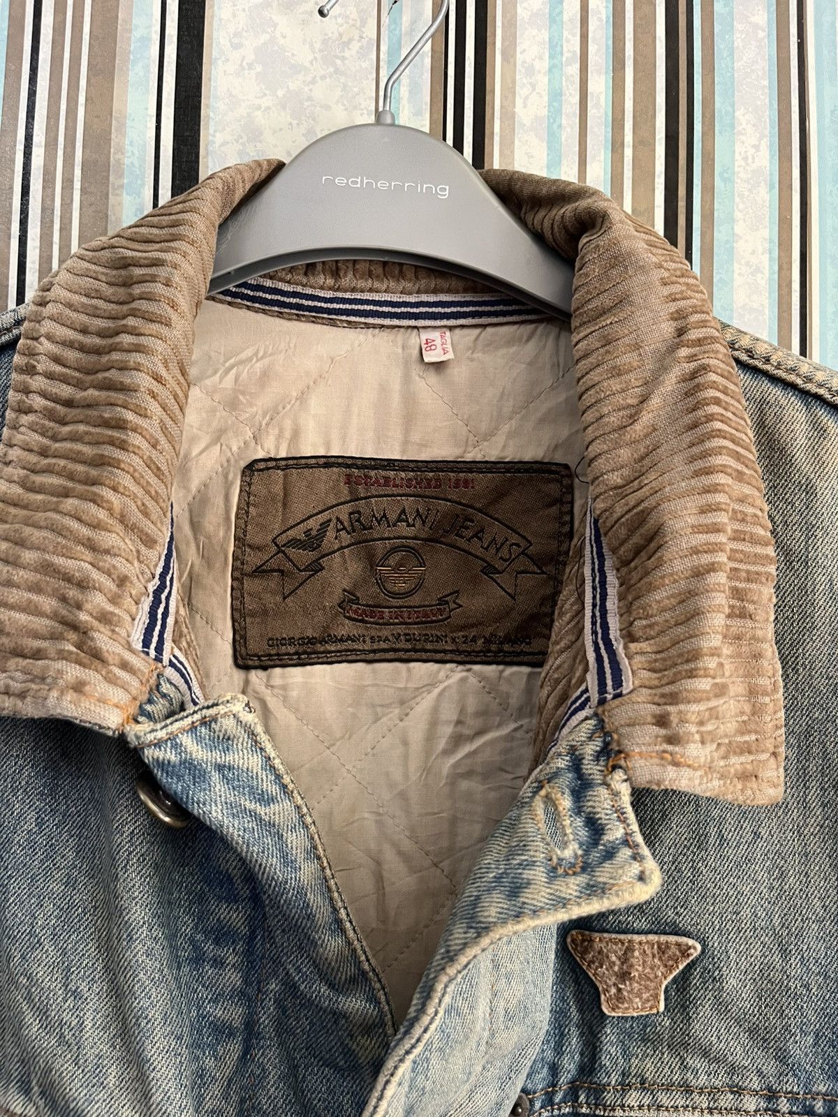 Armani 1980s Crafted under Giorgio Armani HSW #A Size US M / EU 48-50 / 2 - 5 Thumbnail