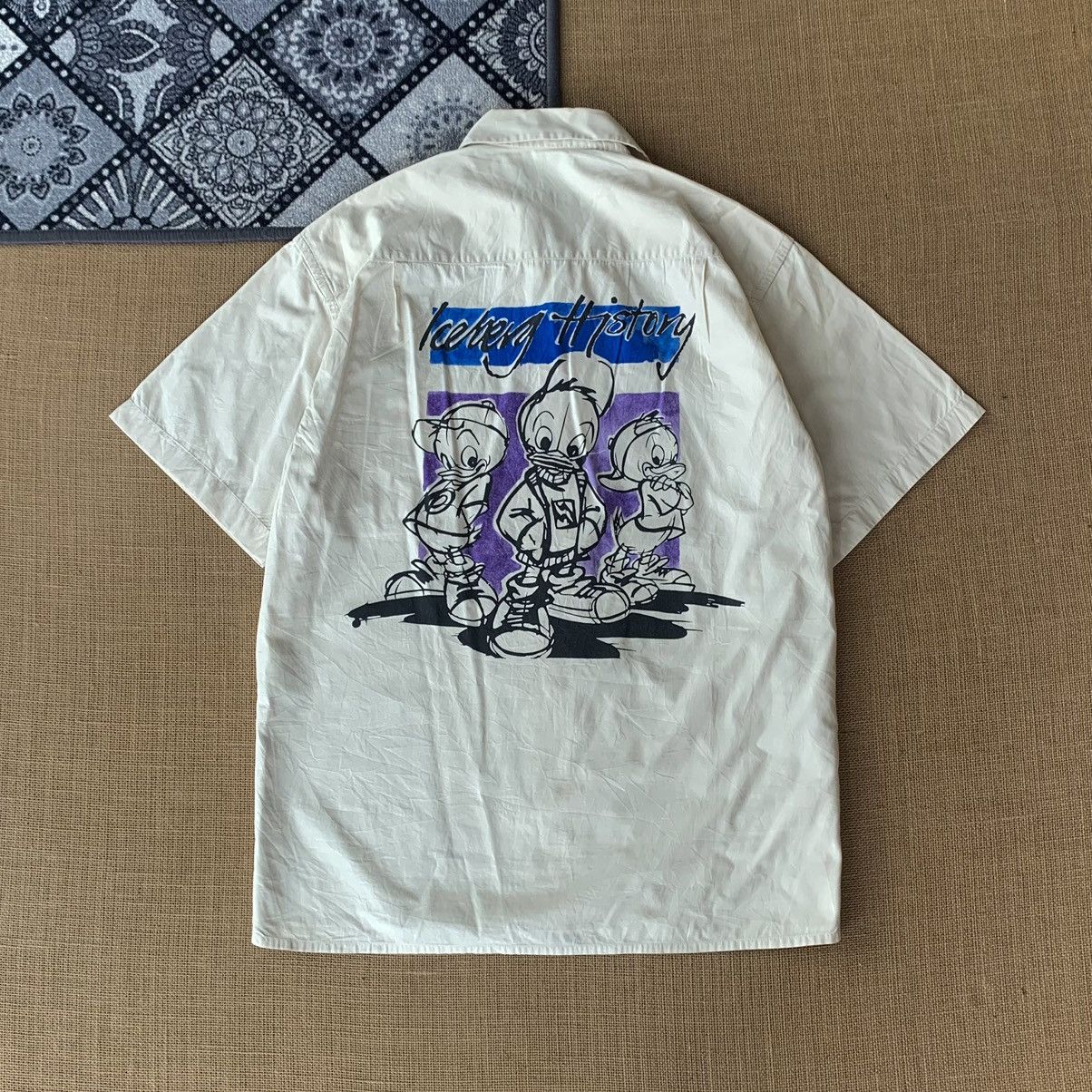 Iceberg RARE !! Iceberg Disney Button Up Shirt Size US S / EU 44-46 / 1 - 1 Thumbnail