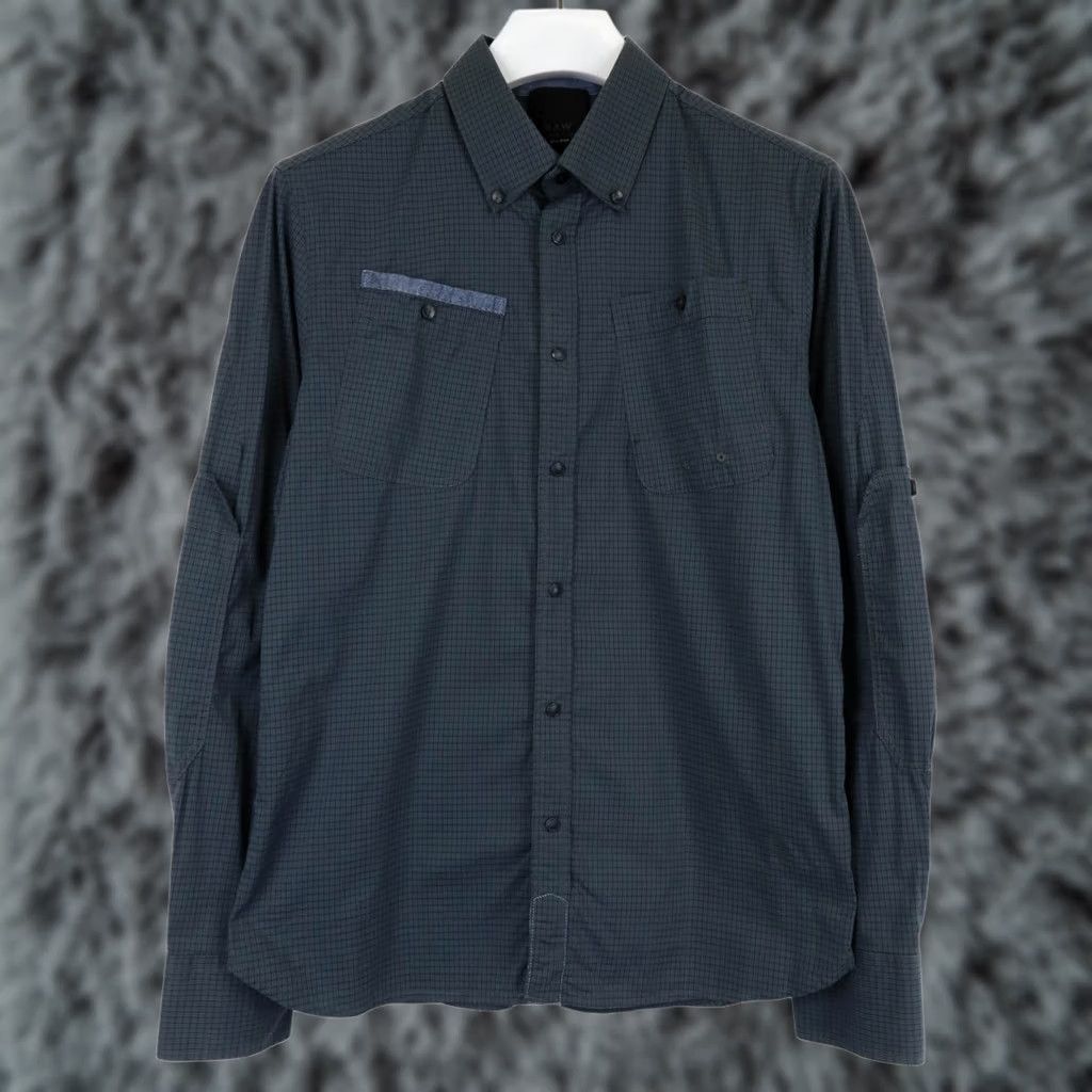 G-Star G-STAR Shirt Men's XL Dark Grey Button-Down Pocket Cl New Bd 2 Shirt Size US XL / EU 56 / 4 - 1 Thumbnail