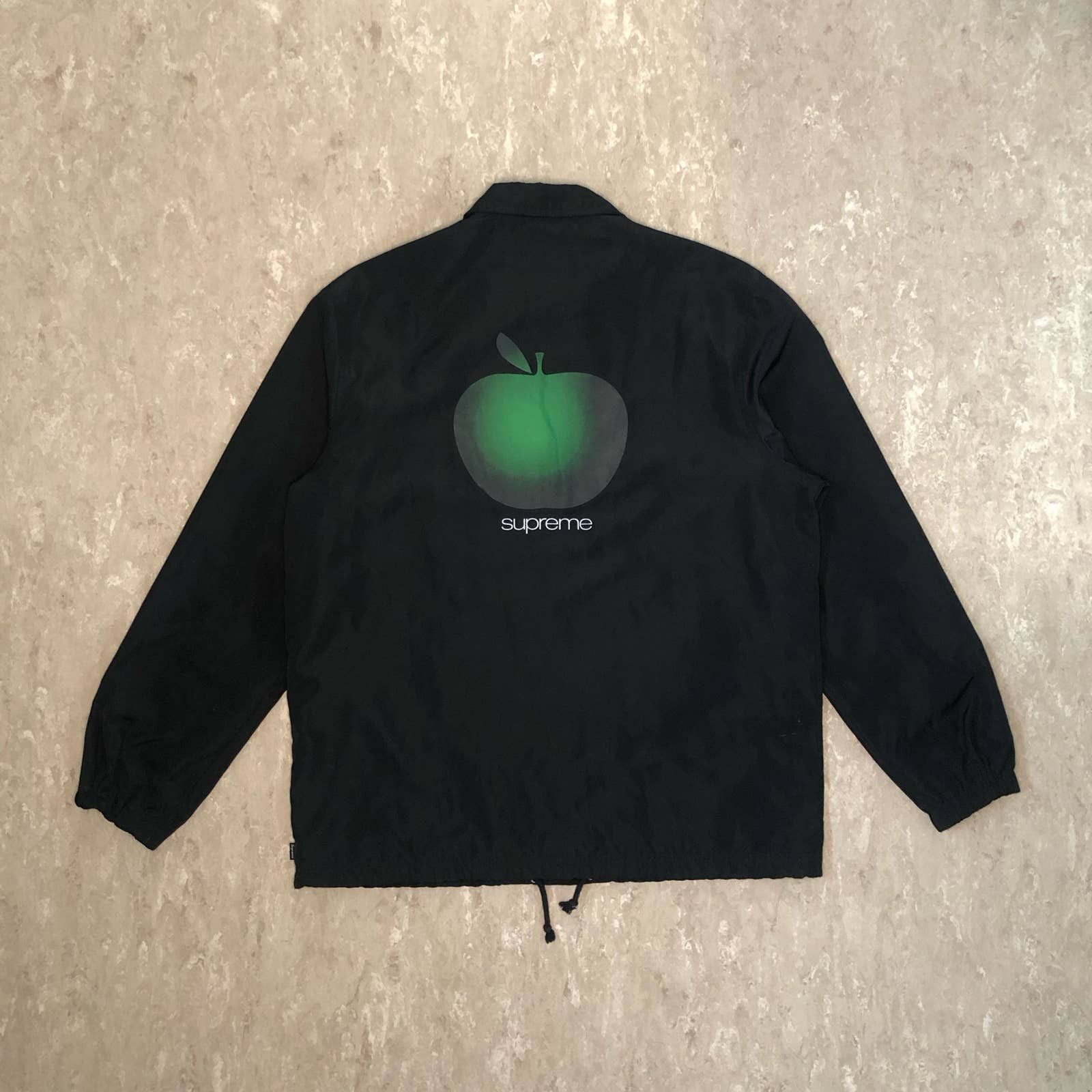 Supreme apple hot sale coaches jacket