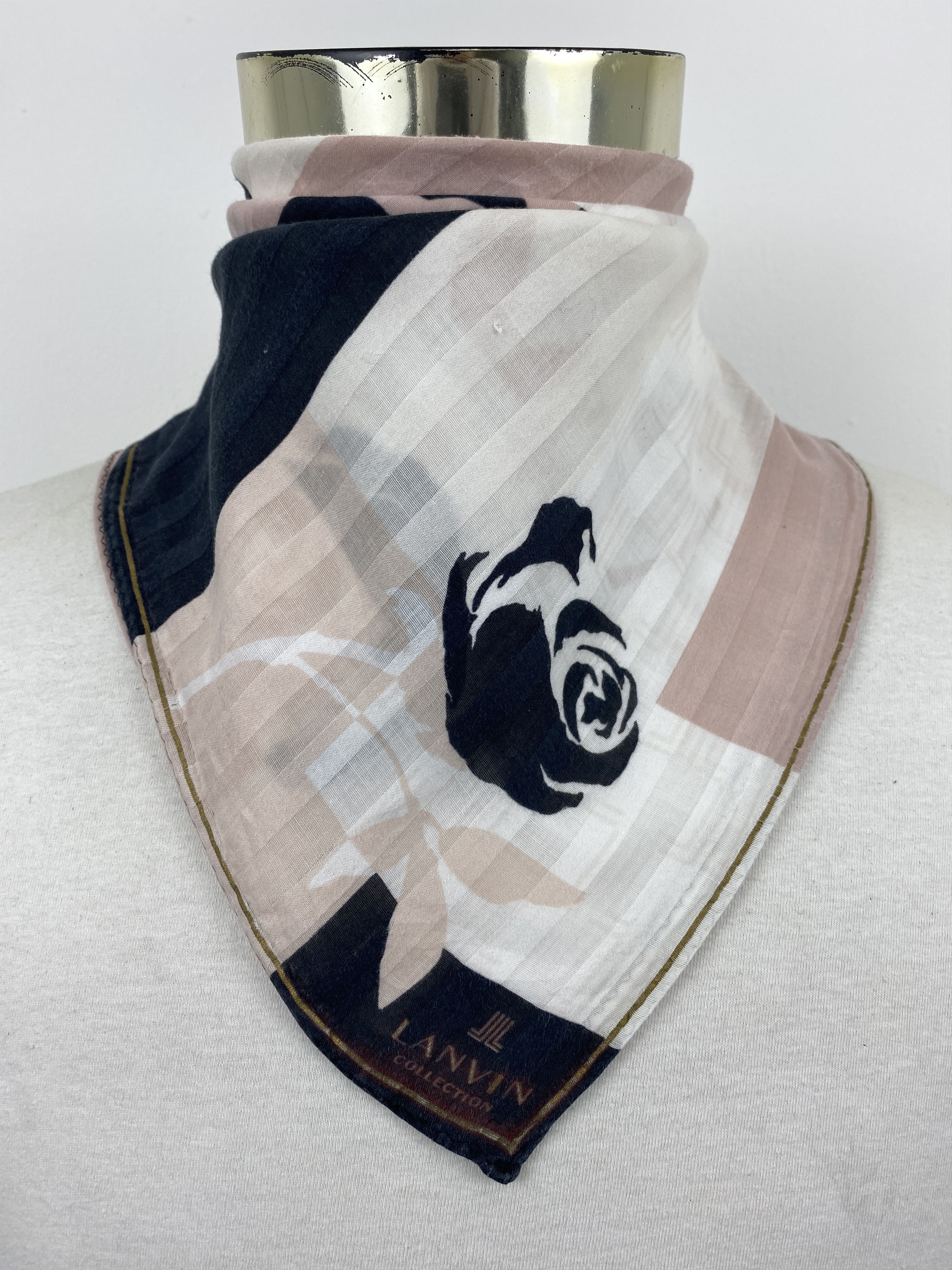Lanvin Lanvin Handkerchief / Neckerchief / Headscarf HKC0727 Size ONE SIZE - 1 Thumbnail