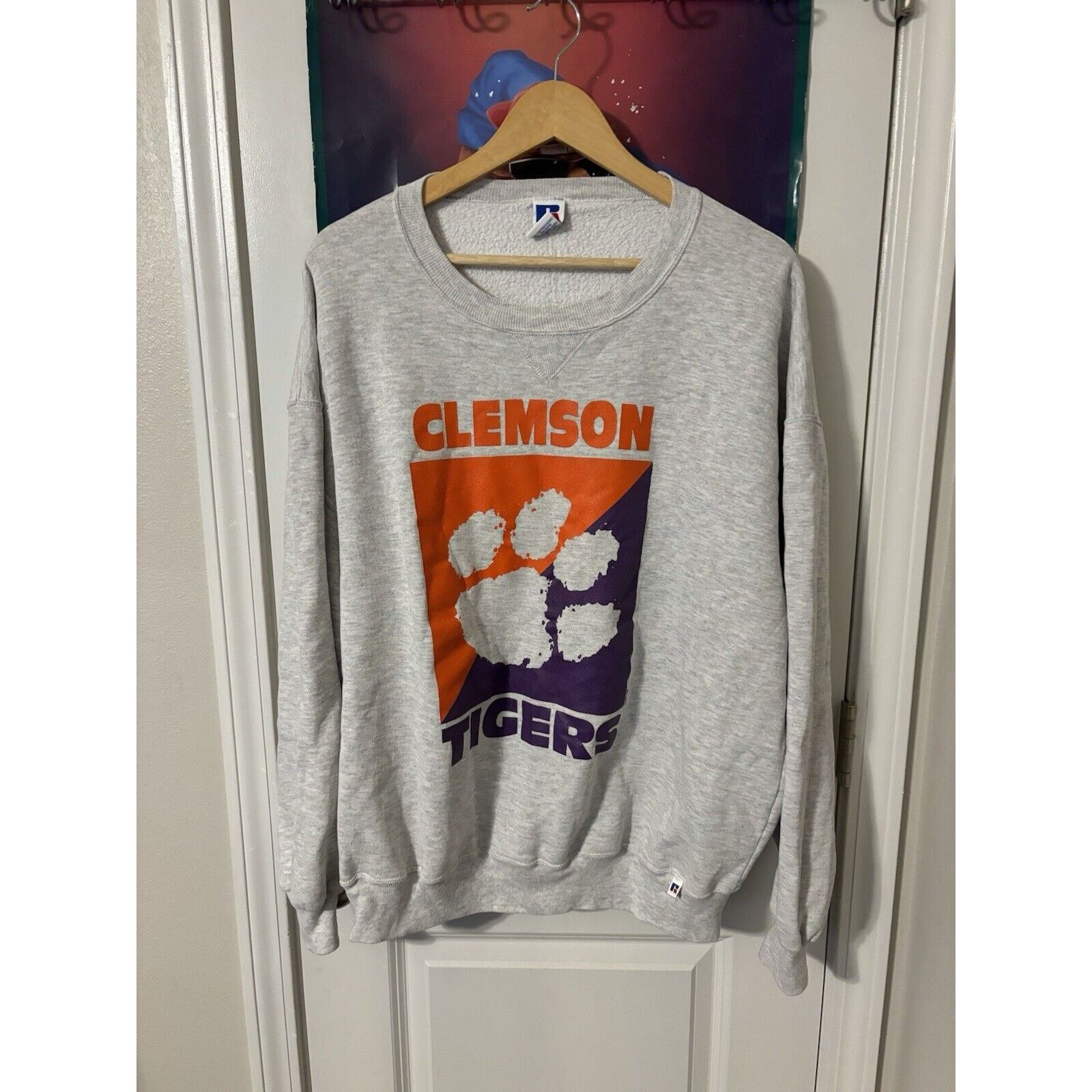 Other Vintage college clemson tigers grey crewneck NCAA Size 2xl Size US XXL / EU 58 / 5 - 1 Thumbnail