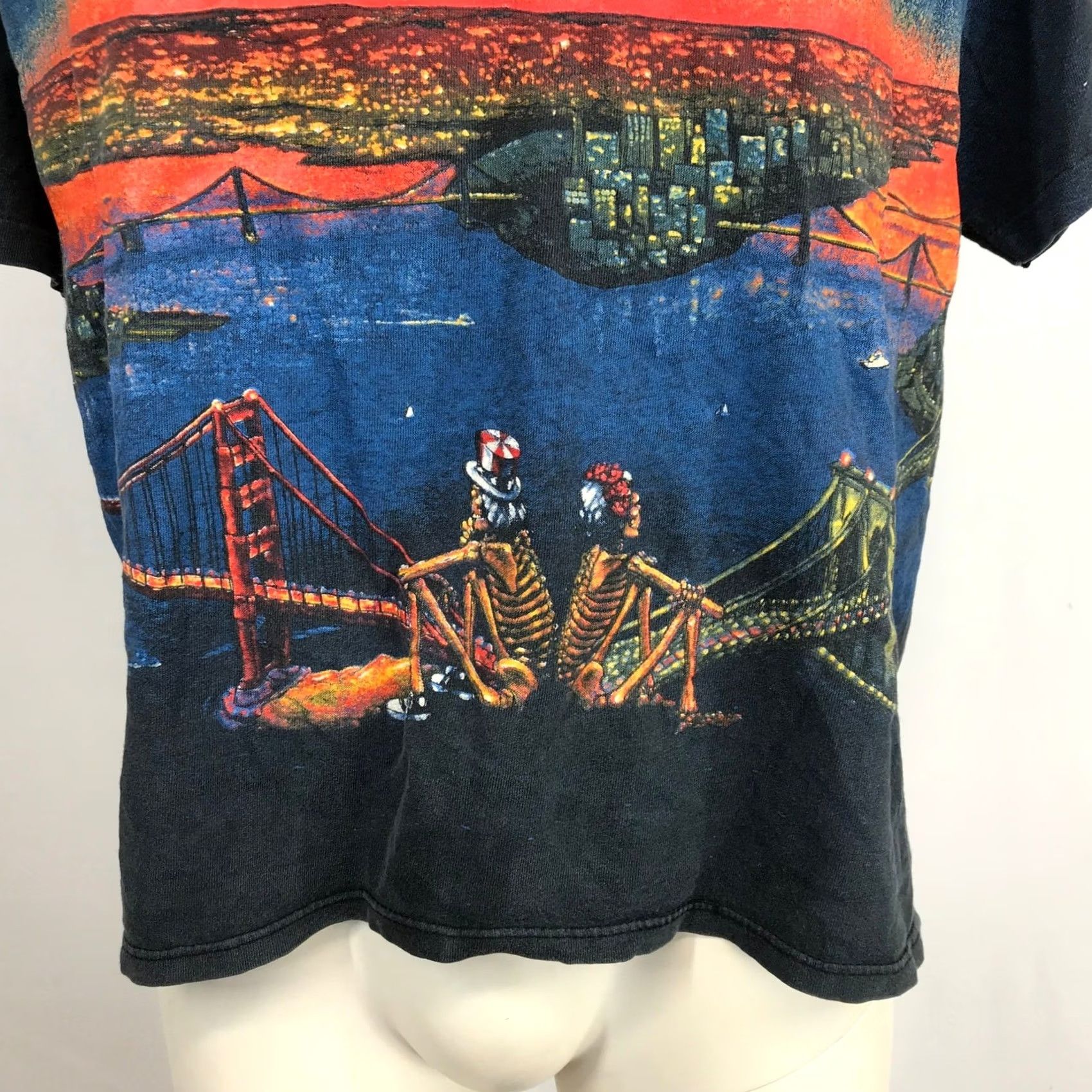 Liquid Blue VINTAGE Grateful Dead San Francisco All Over Print T-Shirt WILD OATS XL Size US XL / EU 56 / 4 - 3 Thumbnail