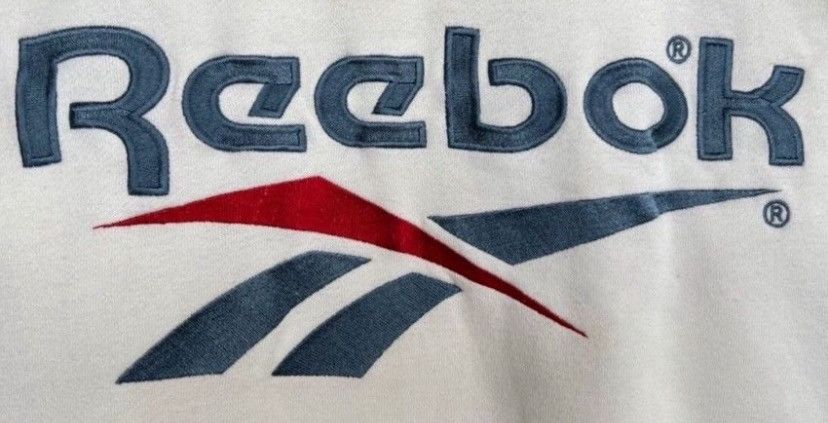 Reebok Vintage 90s Reebok Embroidered Baggy Boxy Sweatshirt Size US L / EU 52-54 / 3 - 2 Thumbnail