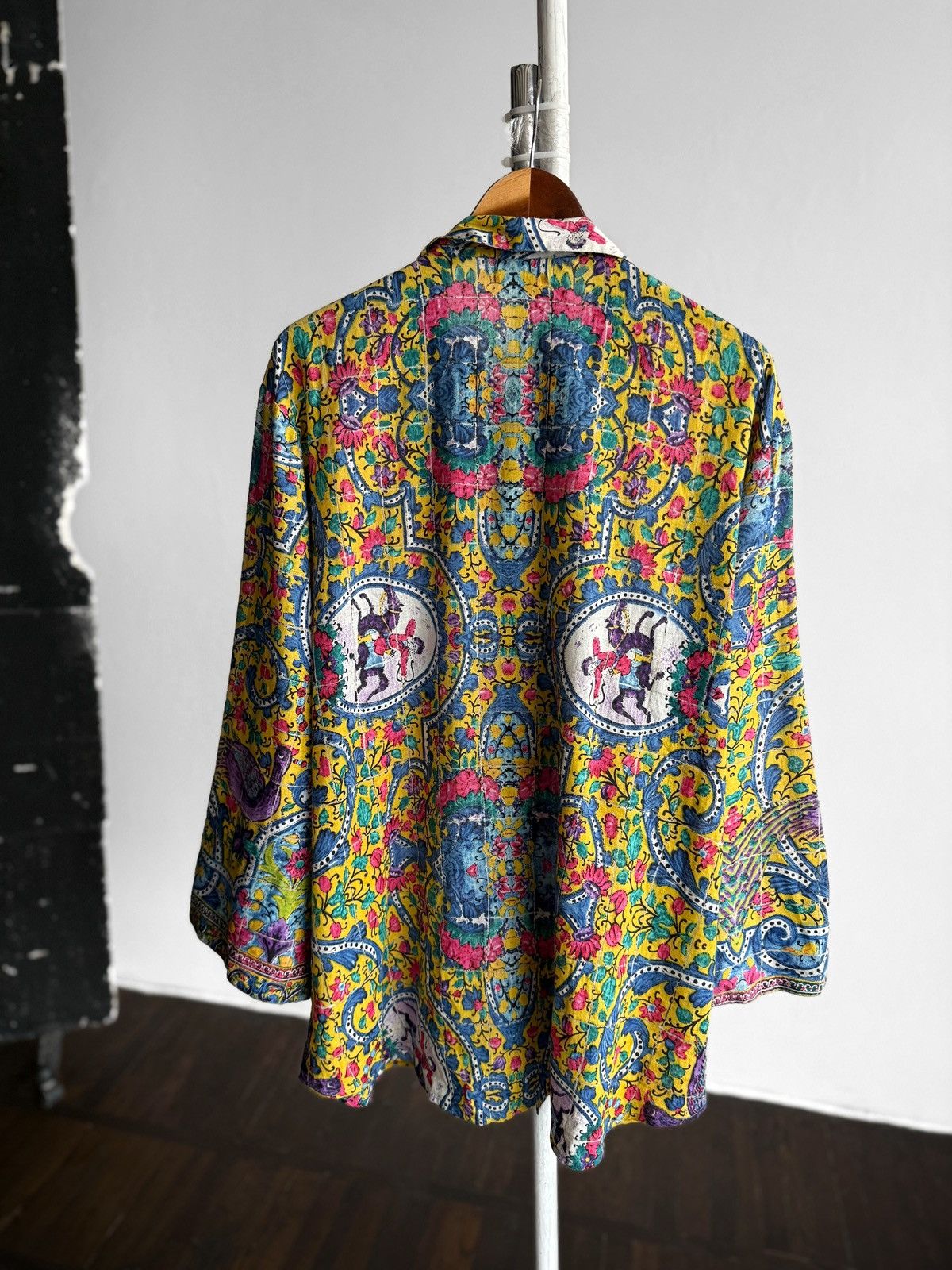 Other Antica Sartoria Unisex Button-Up Blouse Cartan Shirt Size L / US 10 / IT 46 - 2 Thumbnail