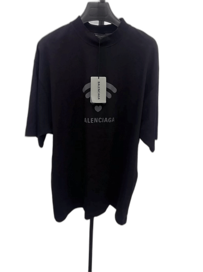 Balenciaga Balenciaga WiFi Short Sleeve TShirt-2505 Size US S / EU 44-46 / 1 - 1 Thumbnail