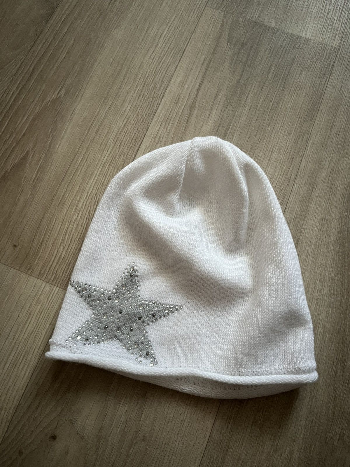 Japanese Brand × Vintage Vintage Y2K Star Beanie Size ONE SIZE - 1 Thumbnail