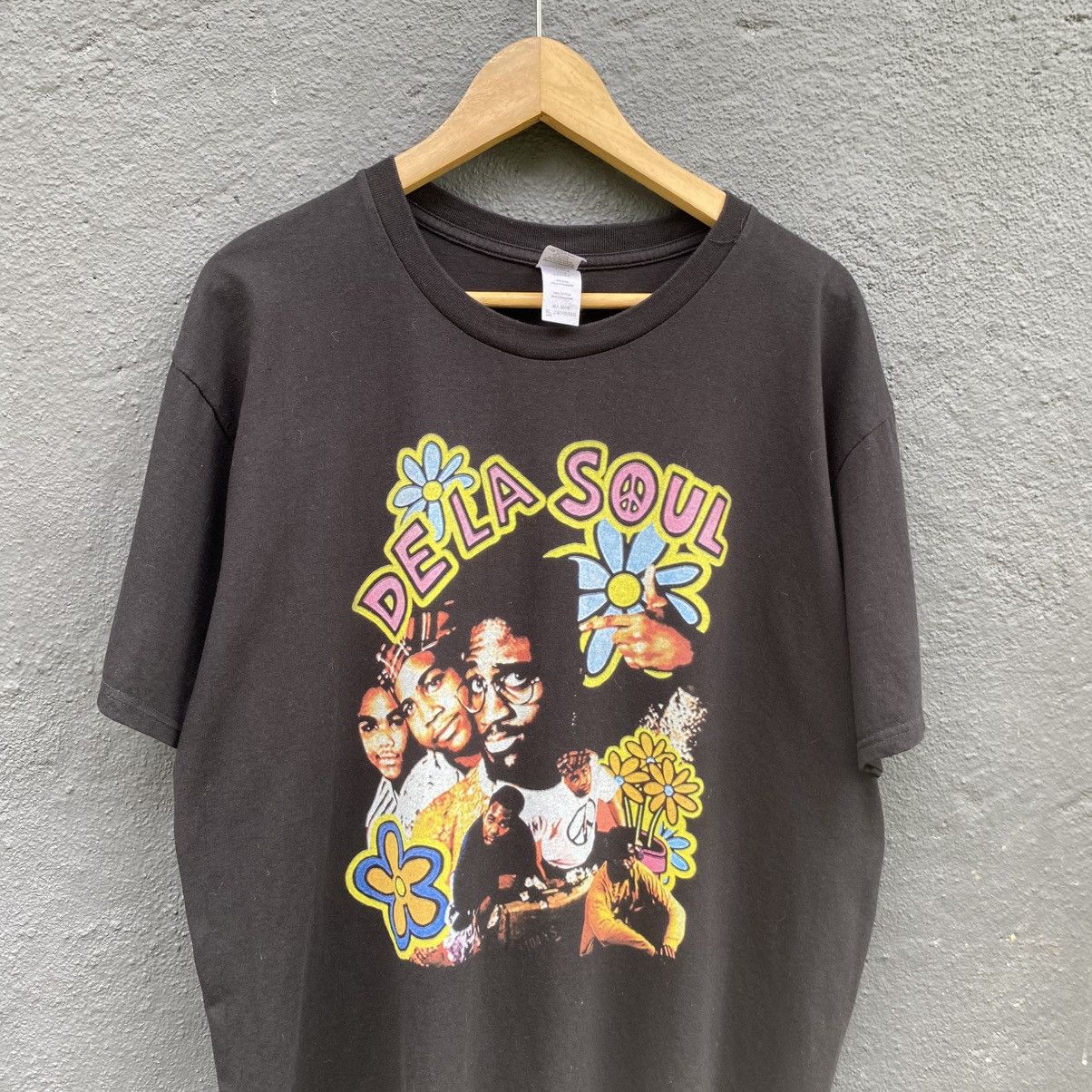 Band Tees De La Soul Hip Hop Group Bootleg Tee Size US XL / EU 56 / 4 - 2 Thumbnail