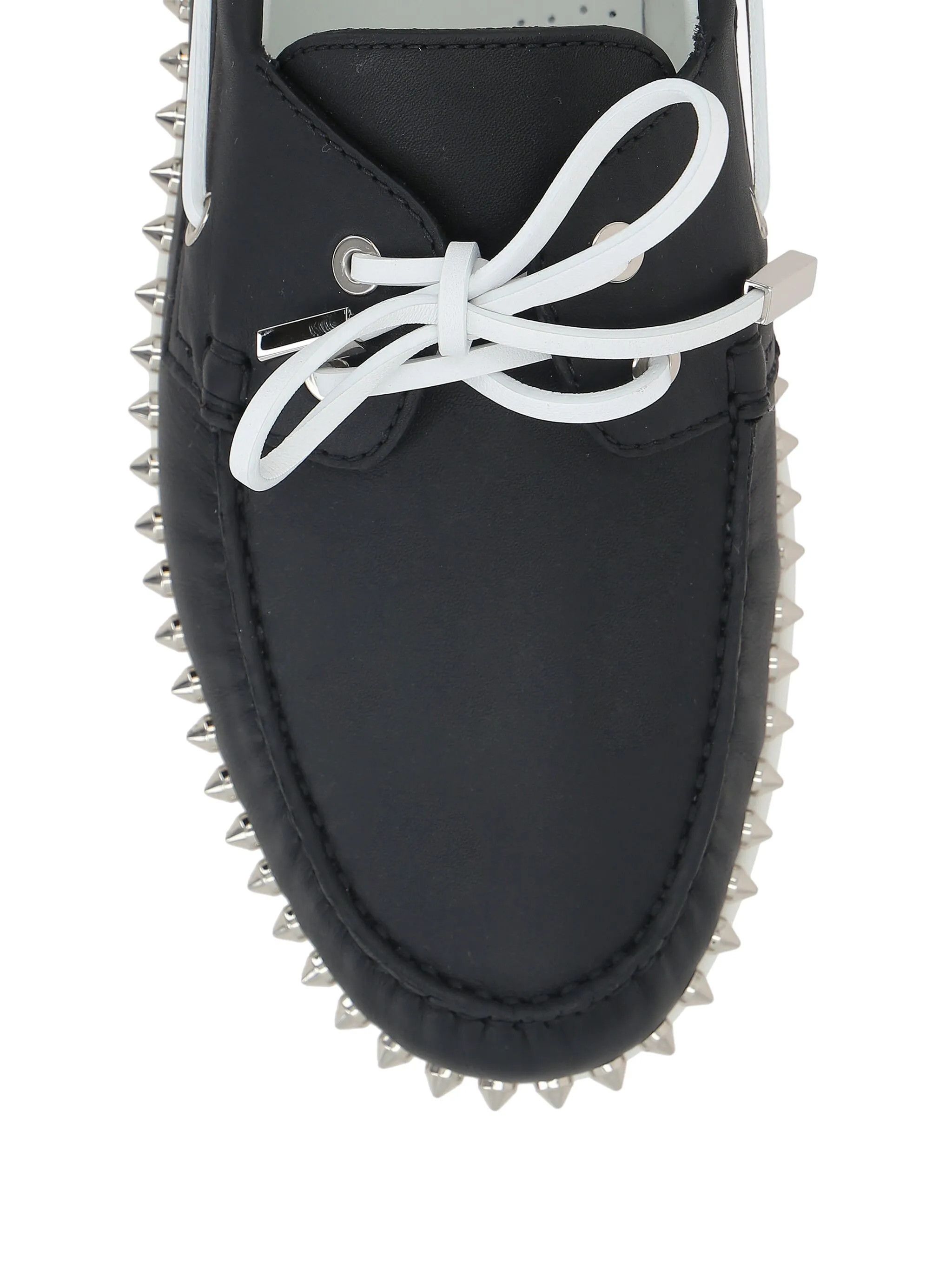 Christian Louboutin o1w1db10725 Shoes in Black Size US 7 / EU 40 - 3 Thumbnail