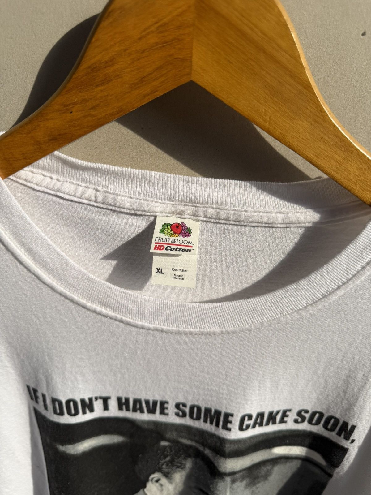 Vintage If I Don’t Have Some Cake Soon, I Might Die” Graphic Tee Size US XL / EU 56 / 4 - 3 Thumbnail