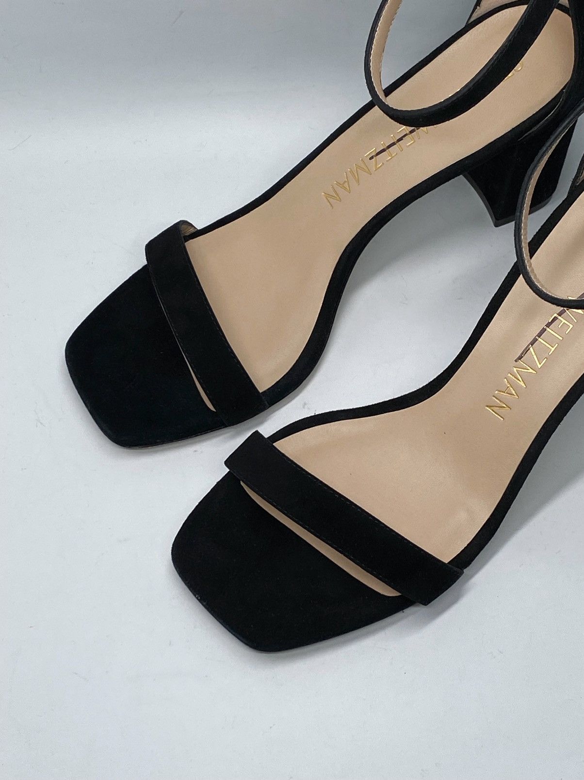 Stuart Weitzman Stuart Weitzman Suede Block Heeled Sandals size 8.5 Size US 8.5 / IT 38.5 - 5 Thumbnail