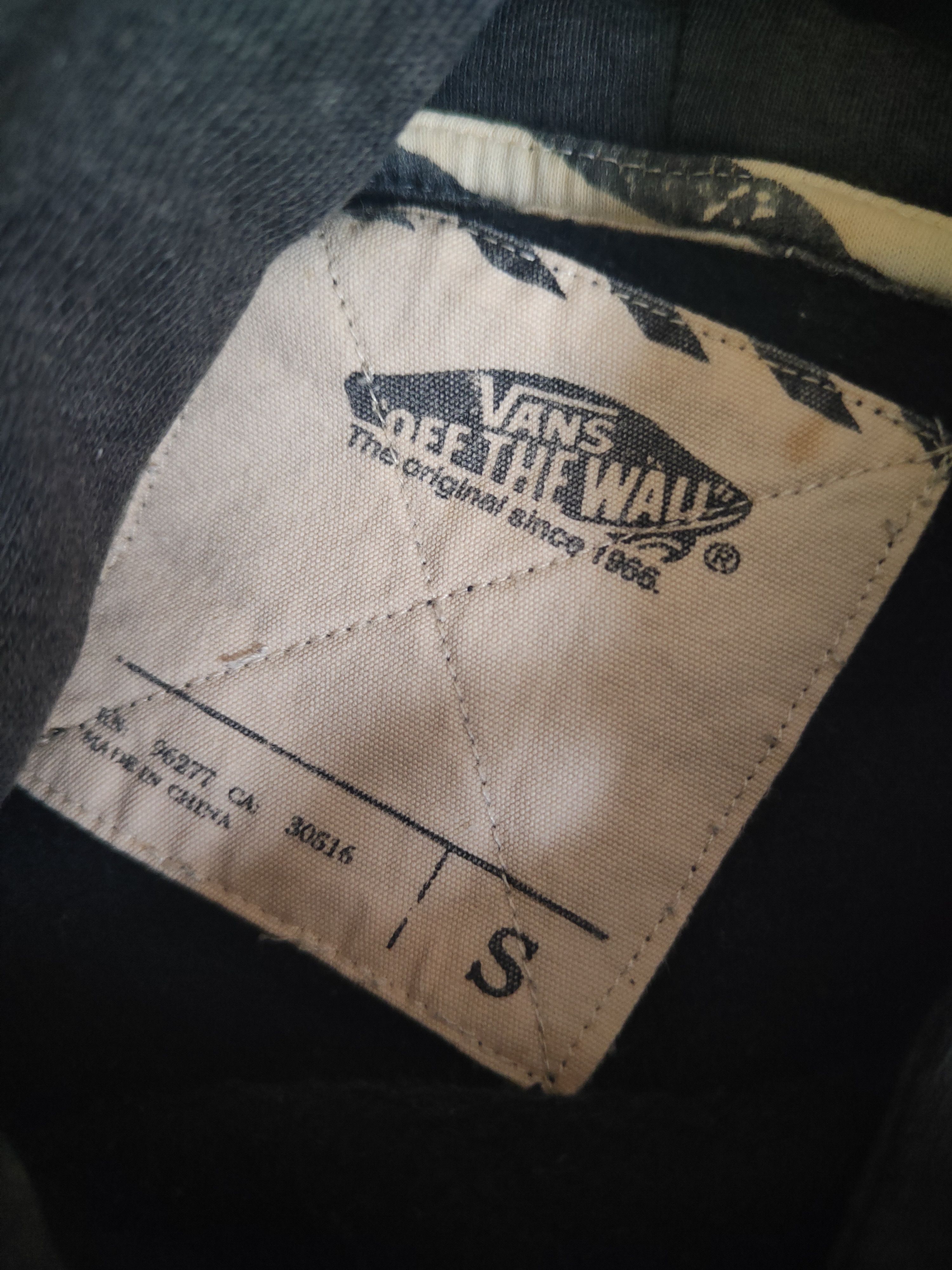Vans DL Vans Black Hoodie Sweatshirts #46-028 Size US S / EU 44-46 / 1 - 15 Thumbnail