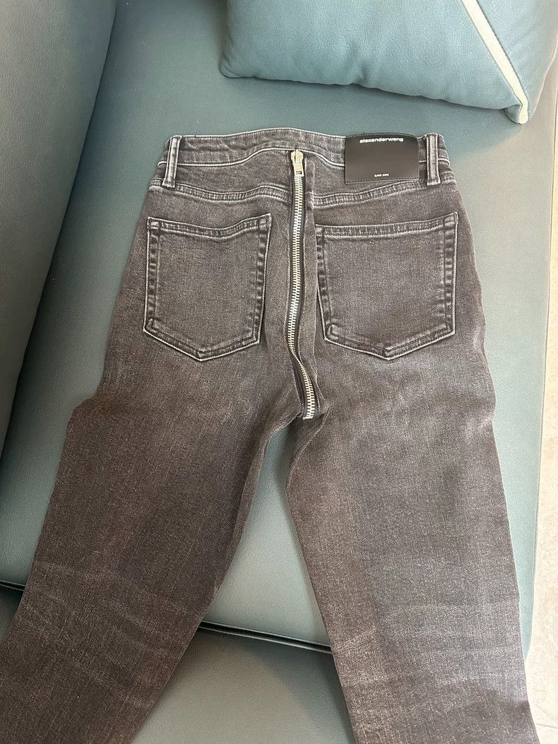 Alexander Wang Alexander Wang Straight Leg Jeans- Size 26" / US 2 / IT 38 - 2 Thumbnail
