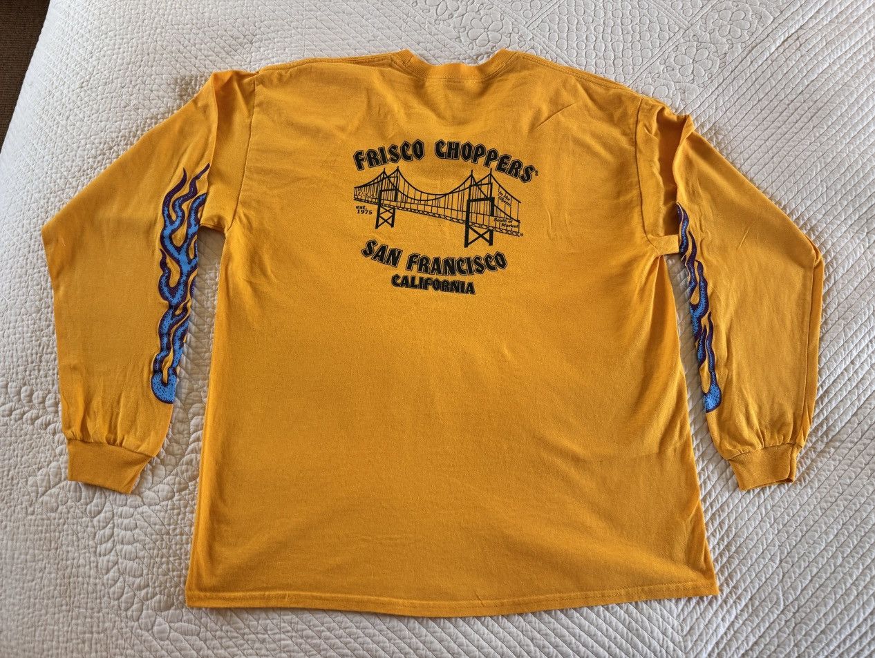 Other Frisco Choppers XL yellow longsleeve - never worn Size US L / EU 52-54 / 3 - 2 Thumbnail