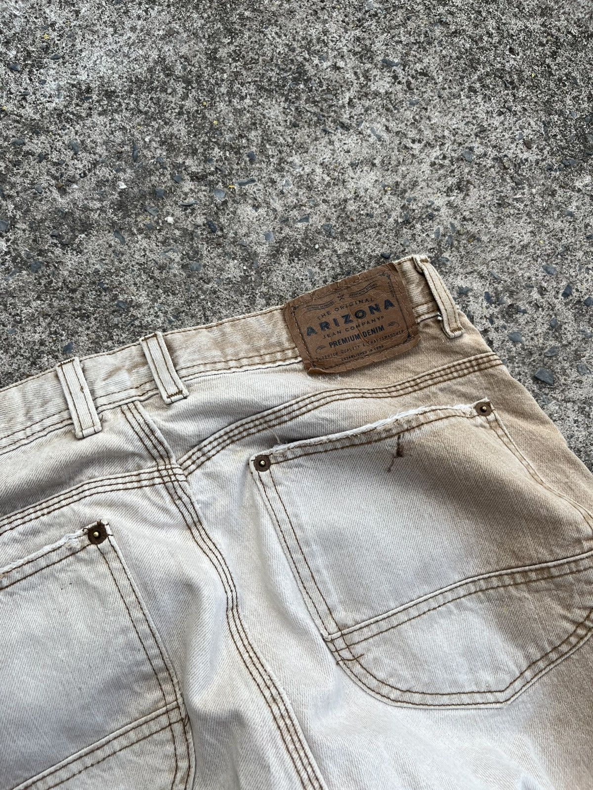 If Six Was Nine Distressed denim flare lag Grunge Style Size US 34 / EU 50 - 10 Thumbnail