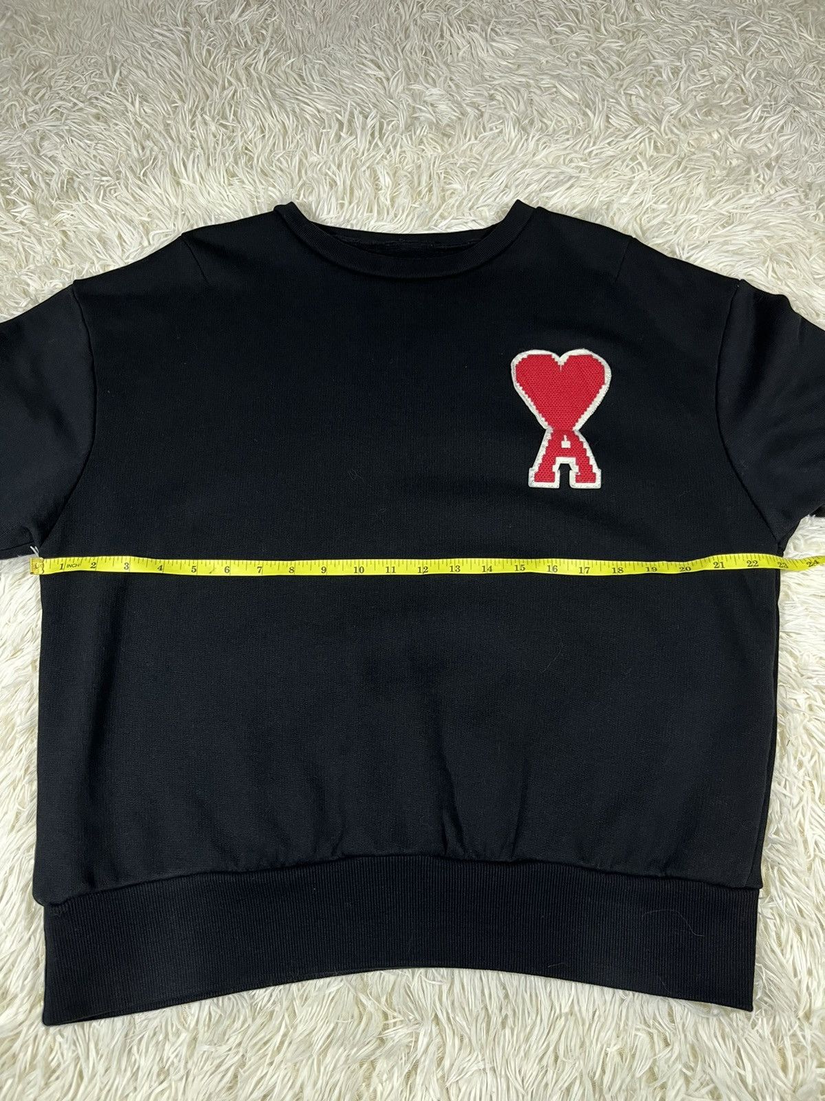 Designer × Japanese Brand VINTAGE AMI BIG LOGO SWEATSHIRT Size ONE SIZE - 6 Thumbnail