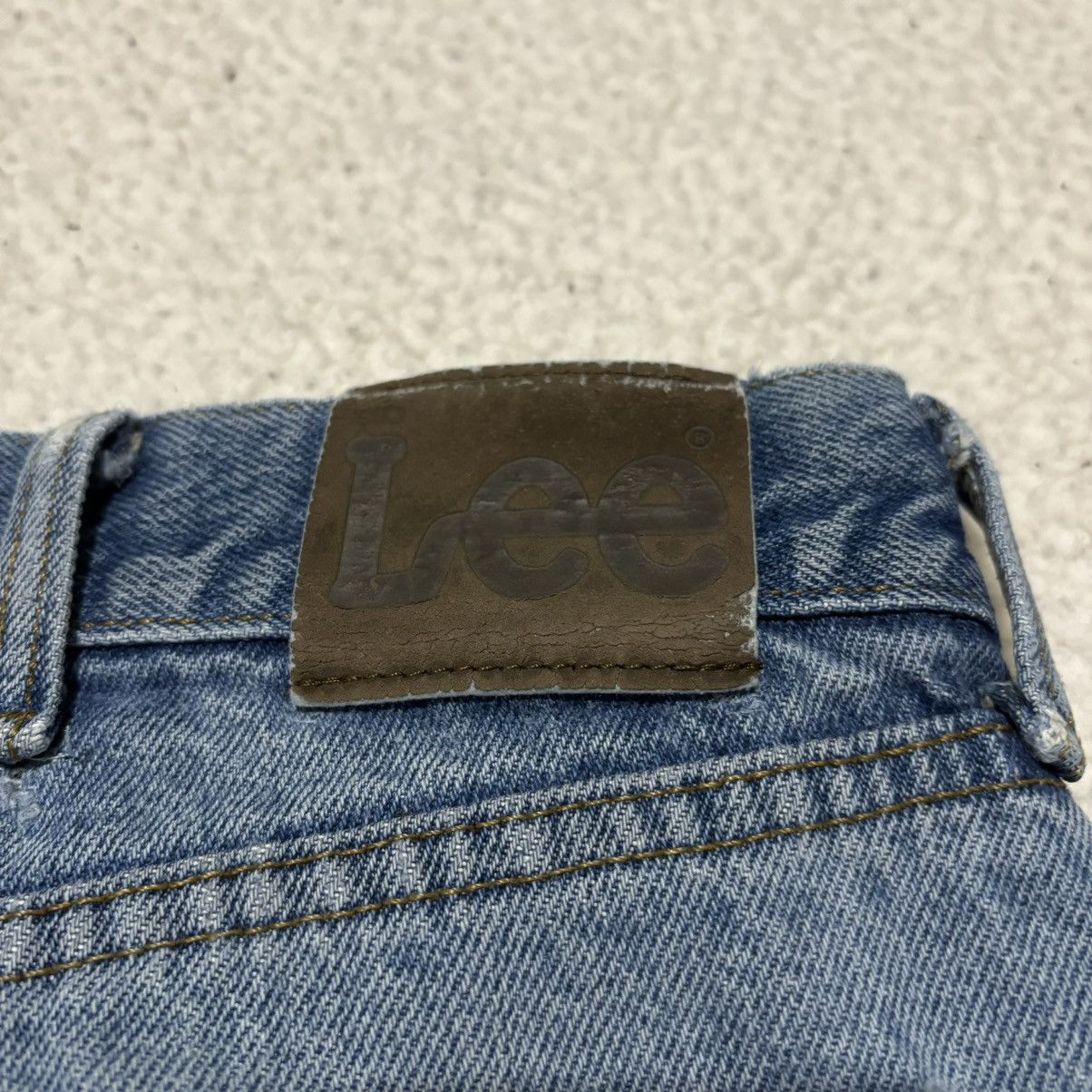 Lee × Vintage Vintage Lee Faded Midwash Blue Denim Jeans Size US 36 / EU 52 - 12 Thumbnail