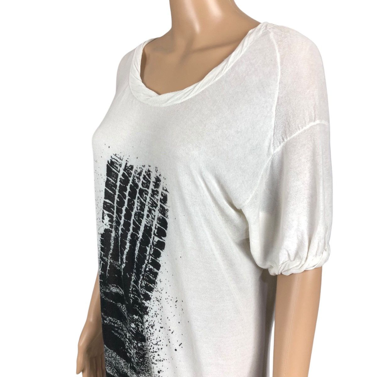 Hysteric Glamour Vintage Hysteric Glamour Kickback Mesh Top Pleated Shirt Size ONE SIZE - 5 Thumbnail