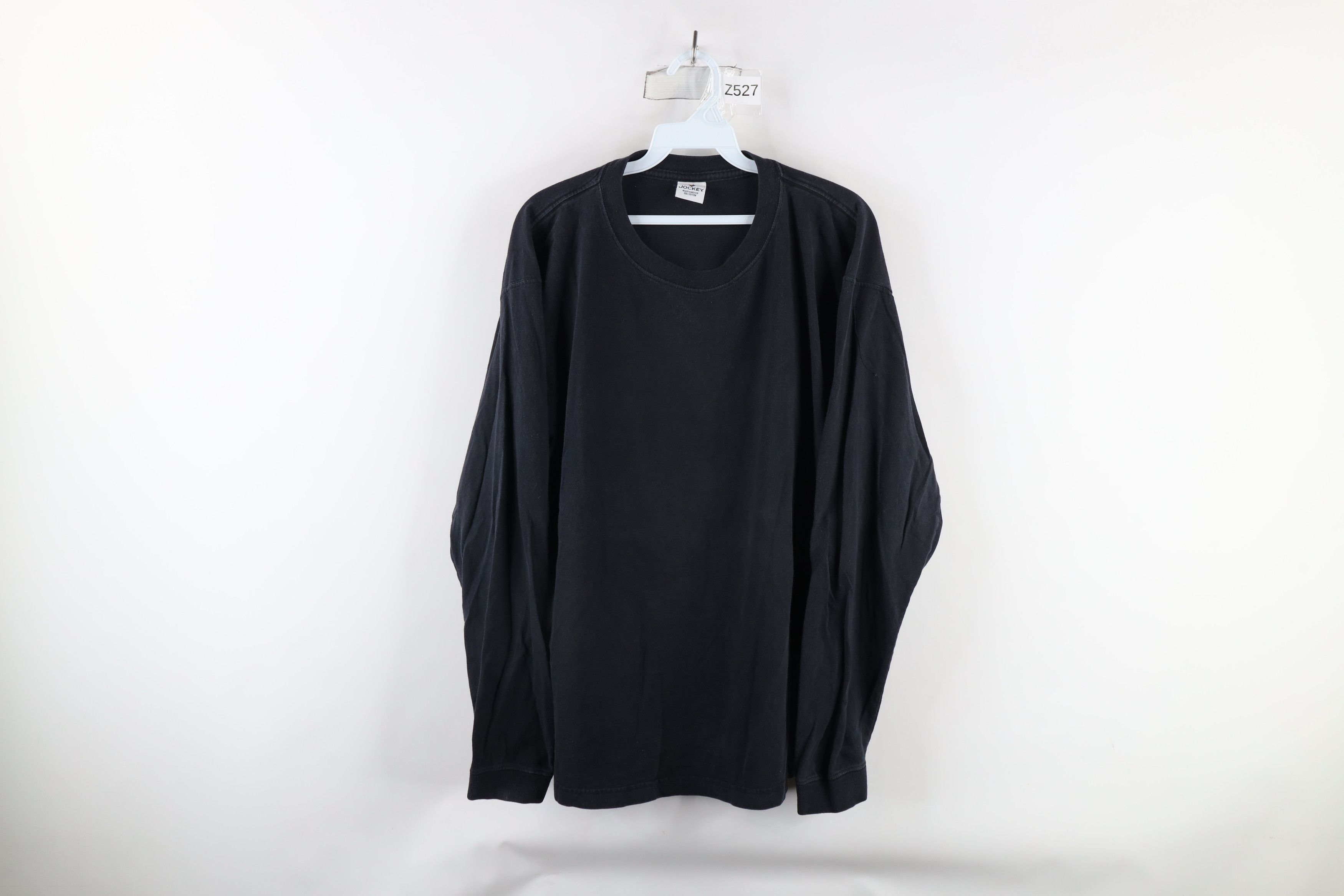 Vintage Vintage 90s Streetwear Long Sleeve T-Shirt Black Cotton Size US L / EU 52-54 / 3 - 1 Thumbnail