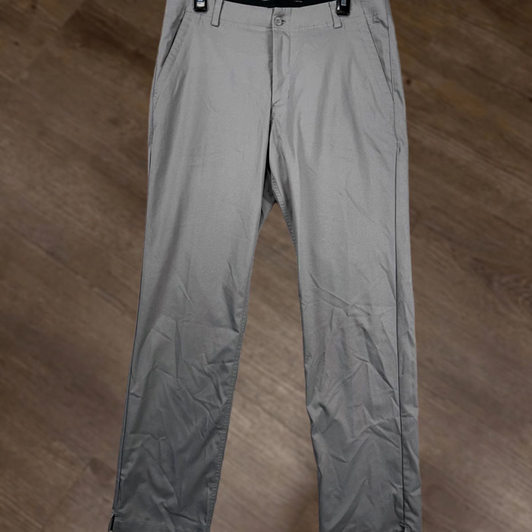 Nike Nike Dri-Fit Golf Chino Pants Mens 32X32 Gray Flat Front Straight Leg Pocket Size US 32 / EU 48 - 1 Thumbnail