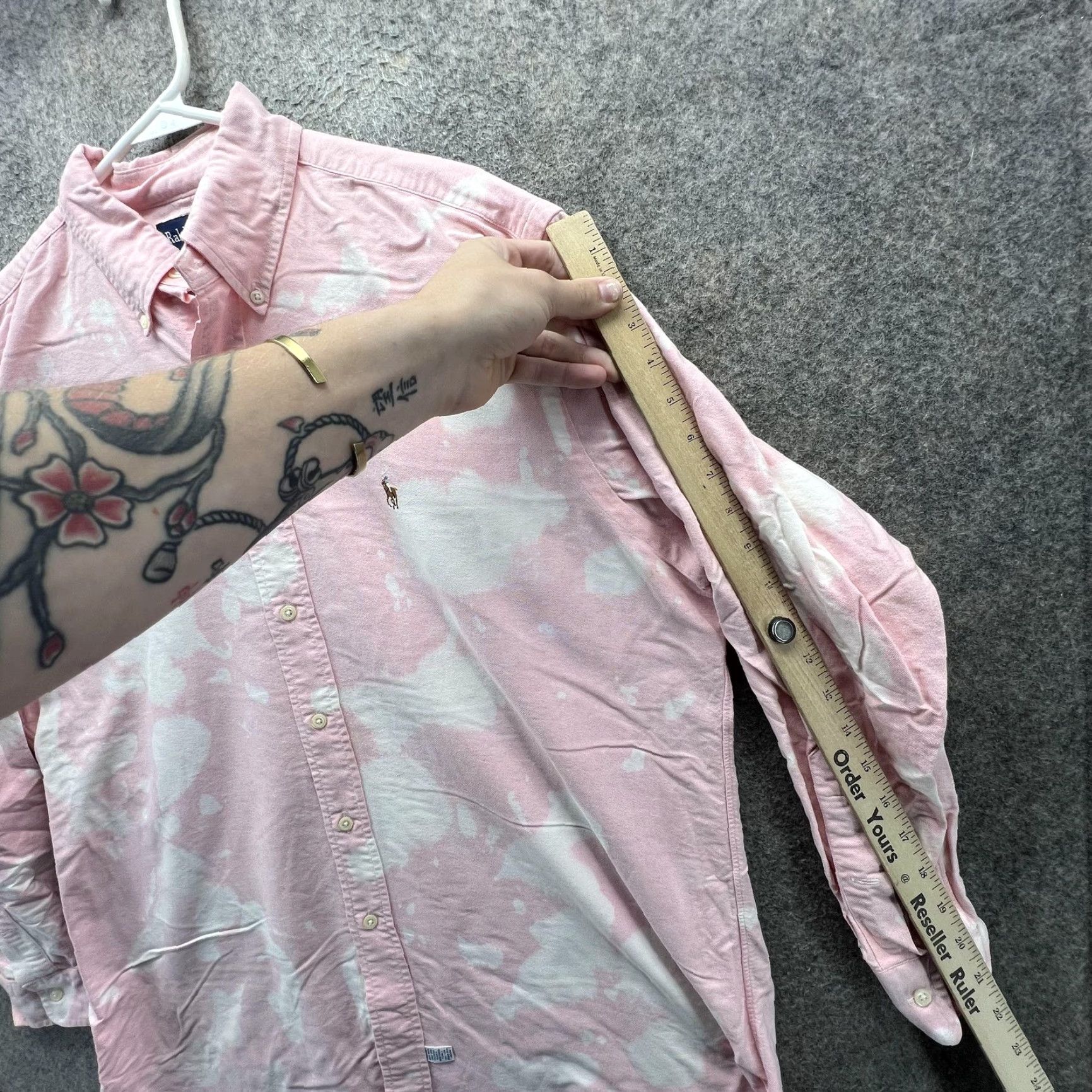 Ralph Lauren VINTAGE Ralph Lauren Yarmouth Shirt Mens 15.5 33 Pink Oxford Button-Down Cotton Logo Size US L / EU 52-54 / 3 - 5 Thumbnail