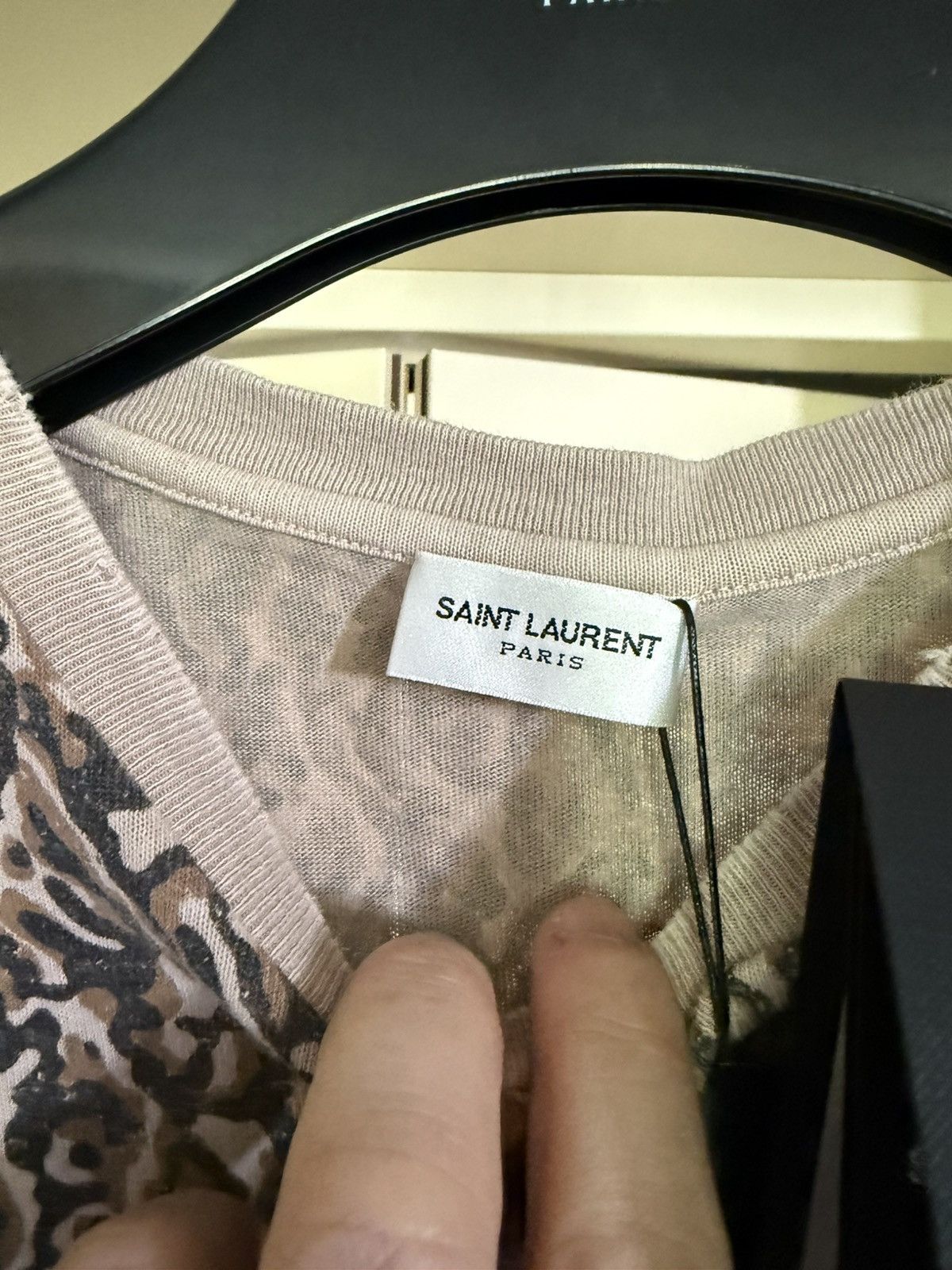 Saint Laurent Paris Saint Laurent babycat t shirt Size US S / EU 44-46 / 1 - 5 Thumbnail