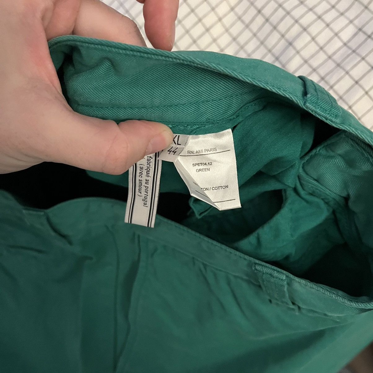 AMI Ami - Green Chinos Size US 44 / EU 60 - 3 Thumbnail