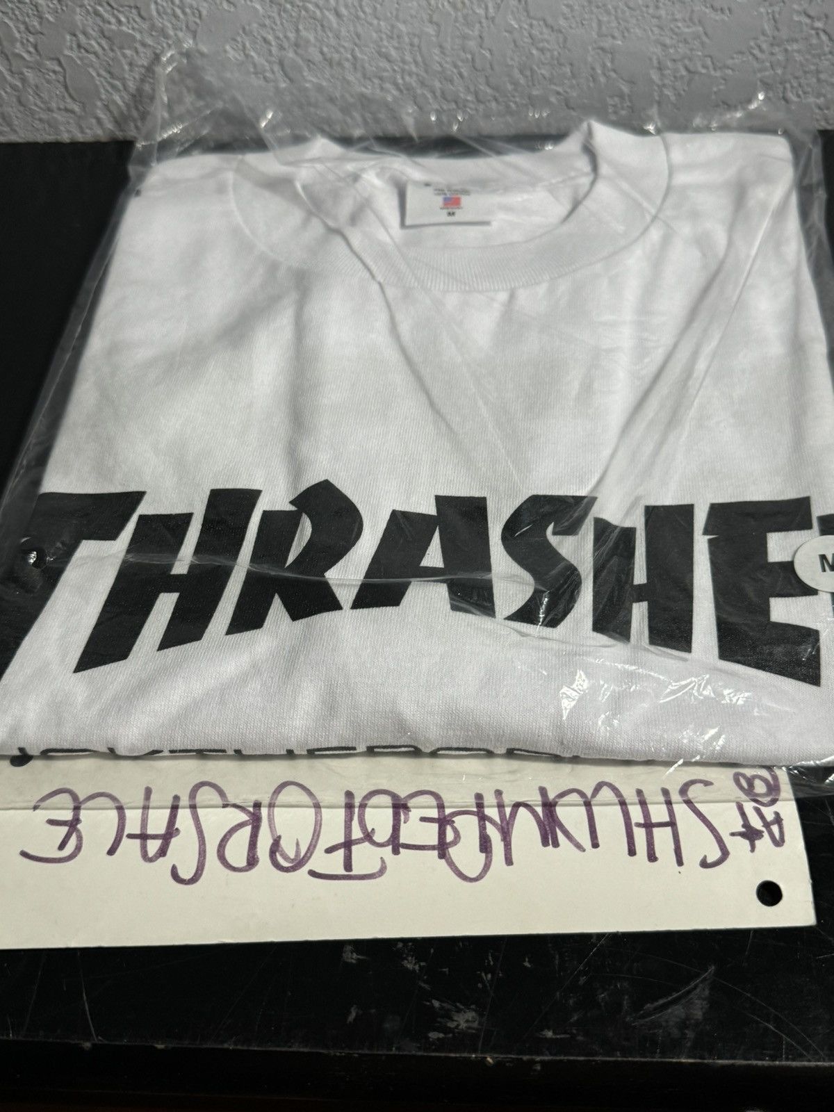 Fuck The Population × Thrasher FTP Thrasher Logo Tee white Size US M / EU 48-50 / 2 - 1 Thumbnail