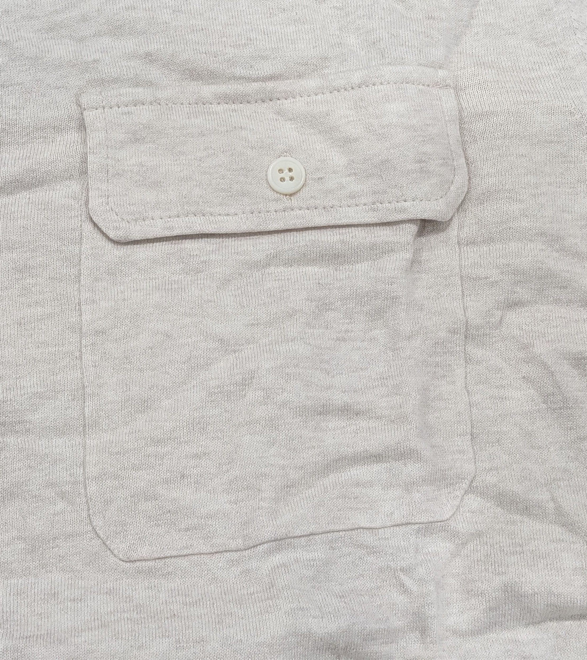 Brunello Cucinelli Brunello Cucinelli Cotton LS Button Up Shirt Oatmeal 50 Size US M / EU 48-50 / 2 - 3 Thumbnail