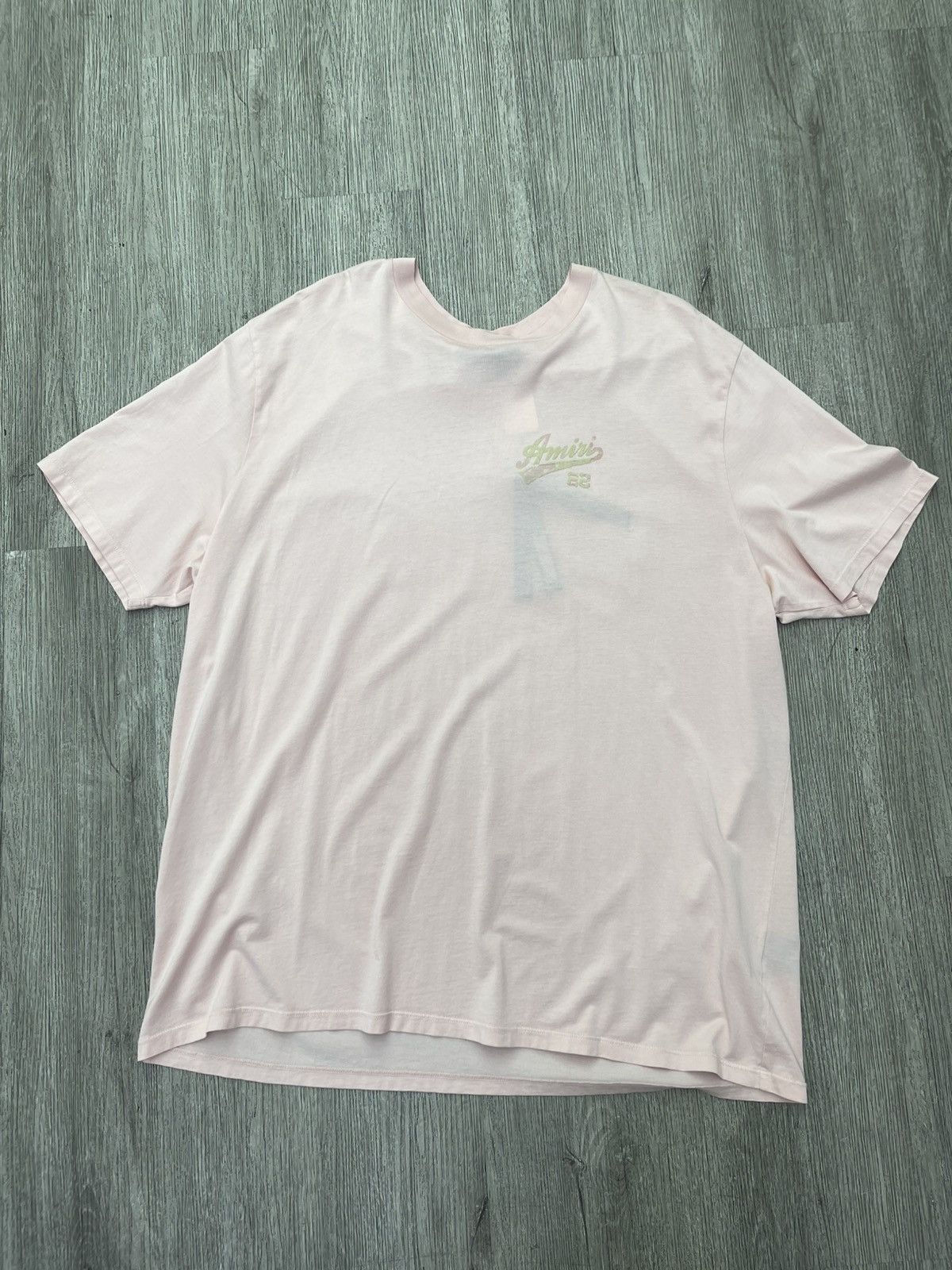 Amiri Amiri 22 tee (pink) Size US XXL / EU 58 / 5 - 2 Thumbnail