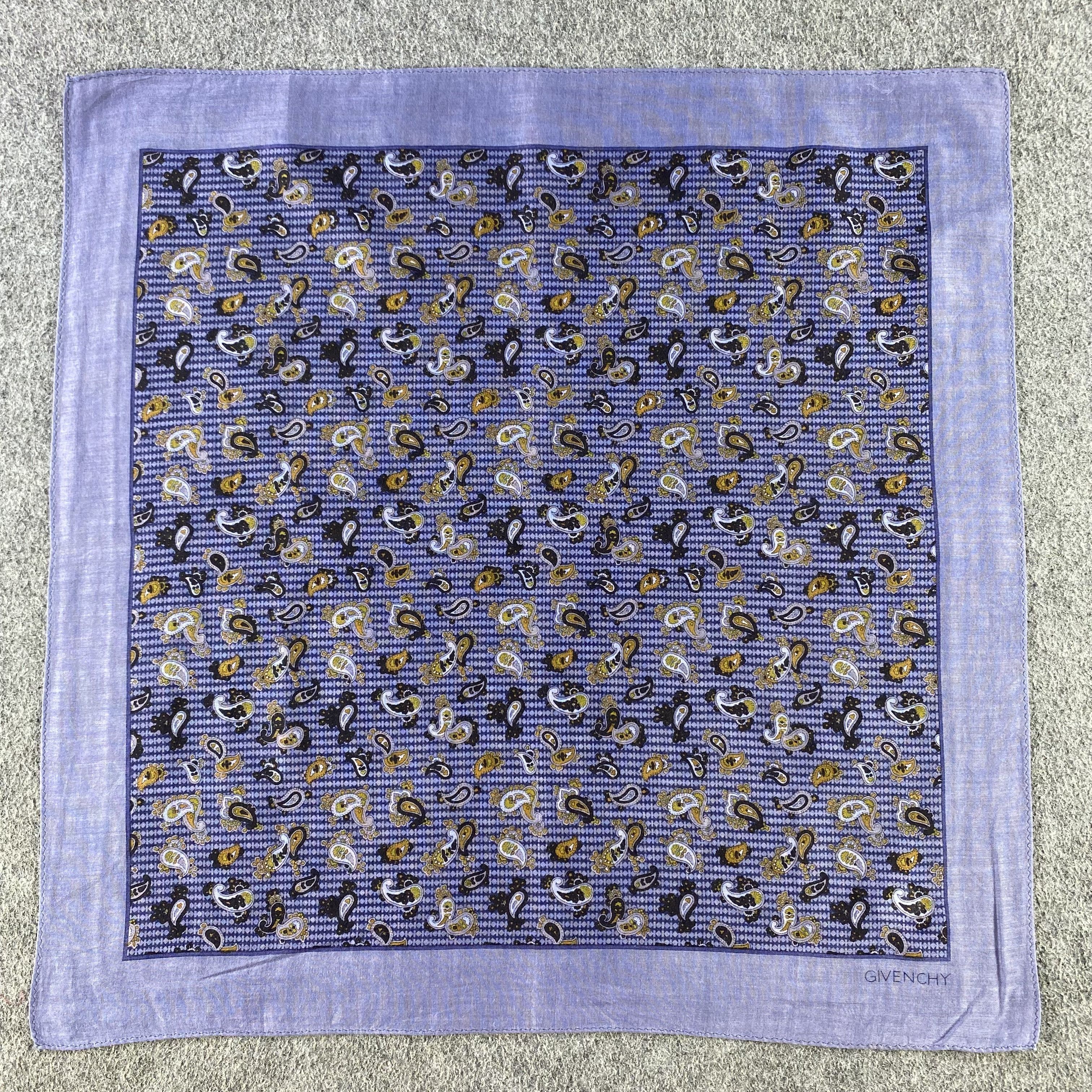Vintage Givenchy Handkerchief/Neckerchief/Bandana HC626 Size ONE SIZE - 1 Thumbnail