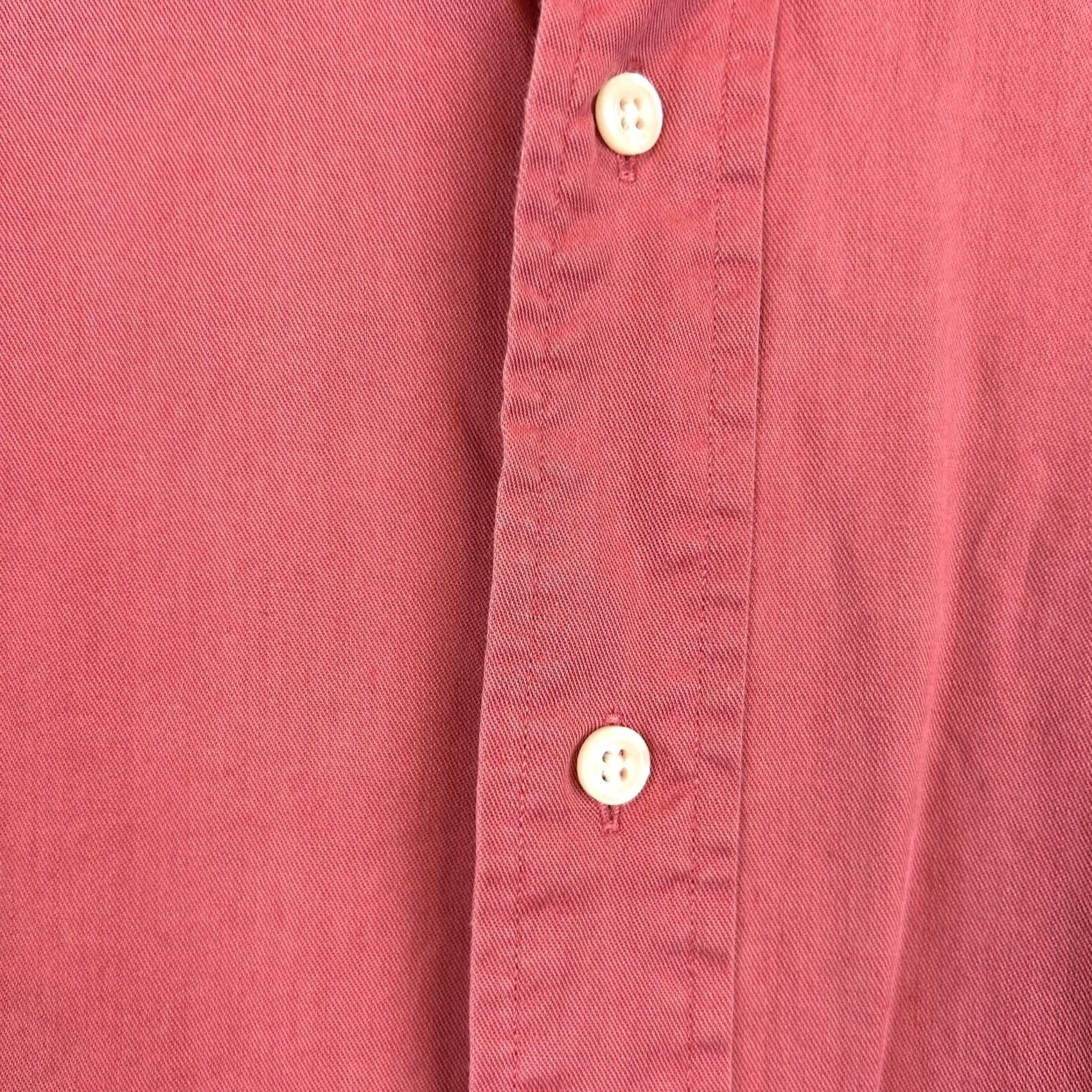 Ralph Lauren Ralph Lauren Shirt Mens L Blaire Button Up Oxford Hort Sleeve Salmon Pony Read Size US L / EU 52-54 / 3 - 5 Thumbnail