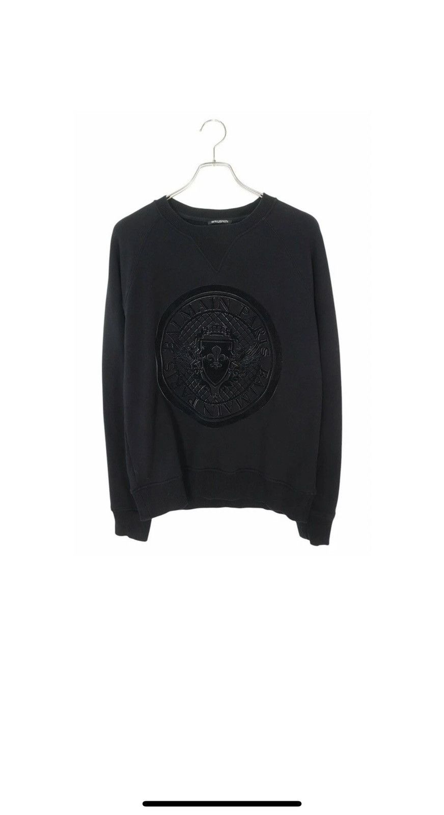 Balmain Balmain coin logo sweatshirt Size US L / EU 52-54 / 3 - 1 Thumbnail