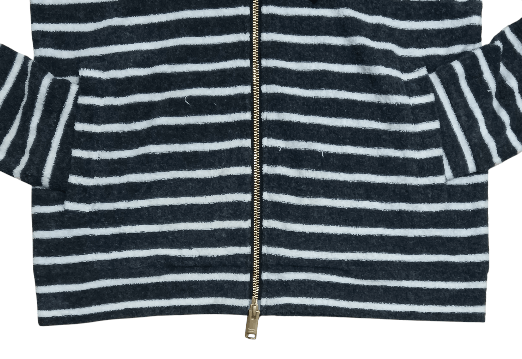 Sonia Rykiel SONIA RYKIEL COLLECTION STRIPE HOODIE Size XS / US 0-2 / IT 36-38 - 3 Thumbnail