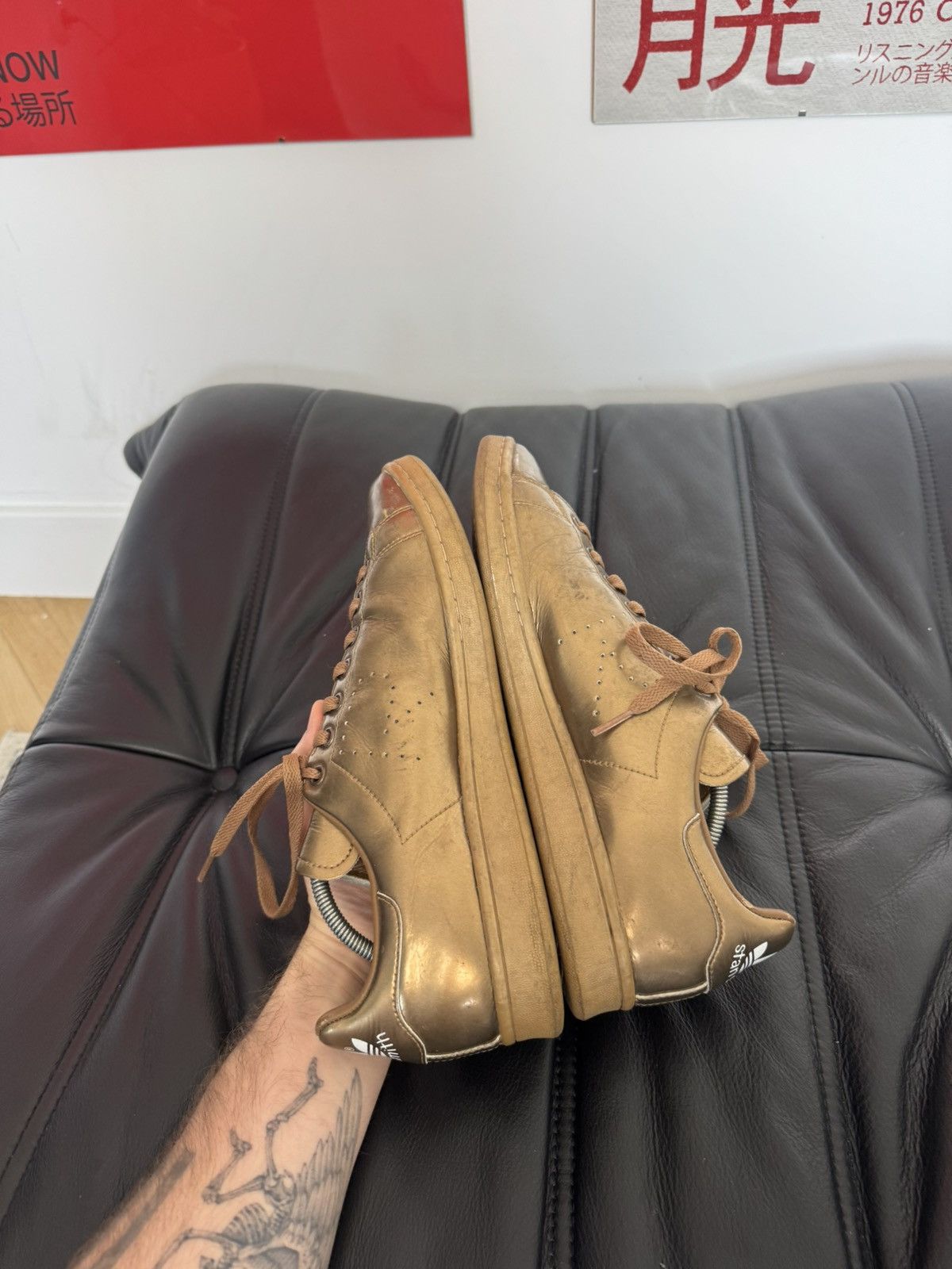 Adidas × Raf Simons Adidas RAF Simons Stan Smith Gold Leather Low 2016 Hype Size US 9.5 / EU 42-43 - 5 Thumbnail