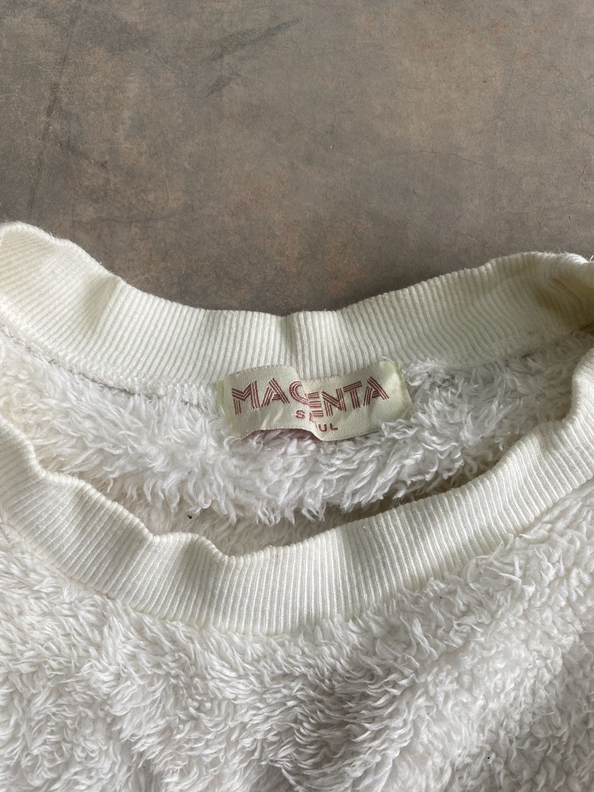 Vintage FLEECE SAN FRANCISCO SWEATSHIRT FLUFFY HAIRY MOHAIR Size US M / EU 48-50 / 2 - 7 Thumbnail