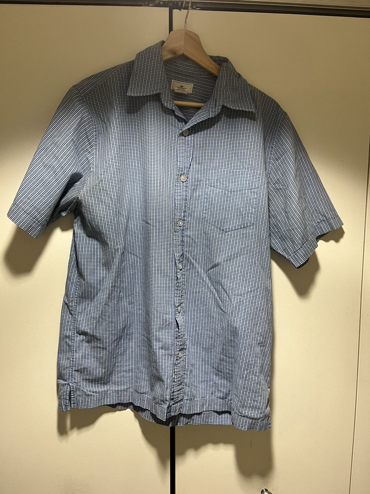 Vintage Vintage Blue Cropped Button up Size US L / EU 52-54 / 3 - 1 Thumbnail