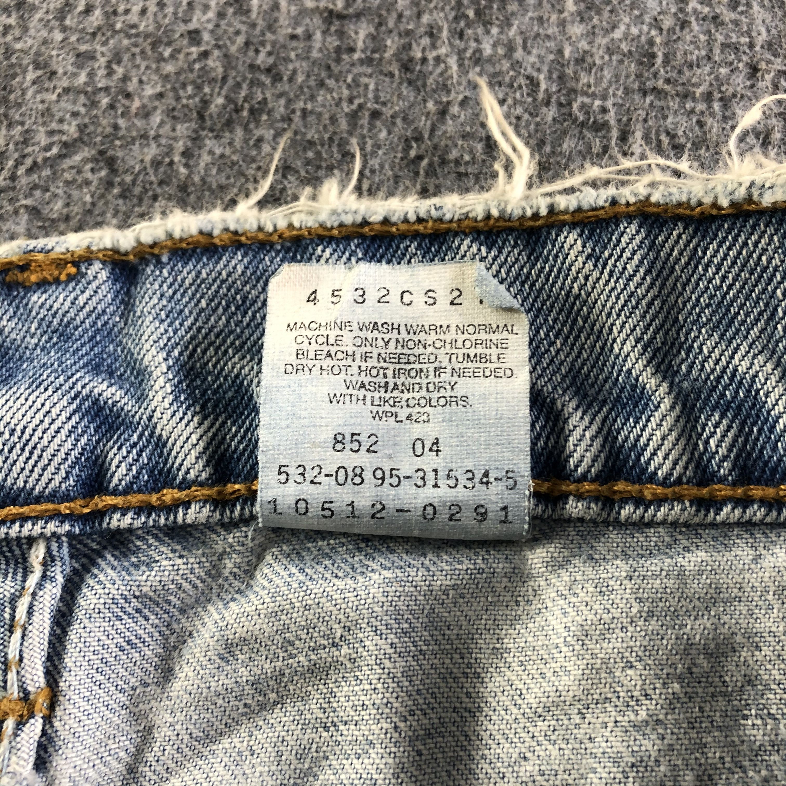 Levi's 90s Vintage Light Wash Levis 512 Jeans-J4303 Size US 27 - 12 Thumbnail