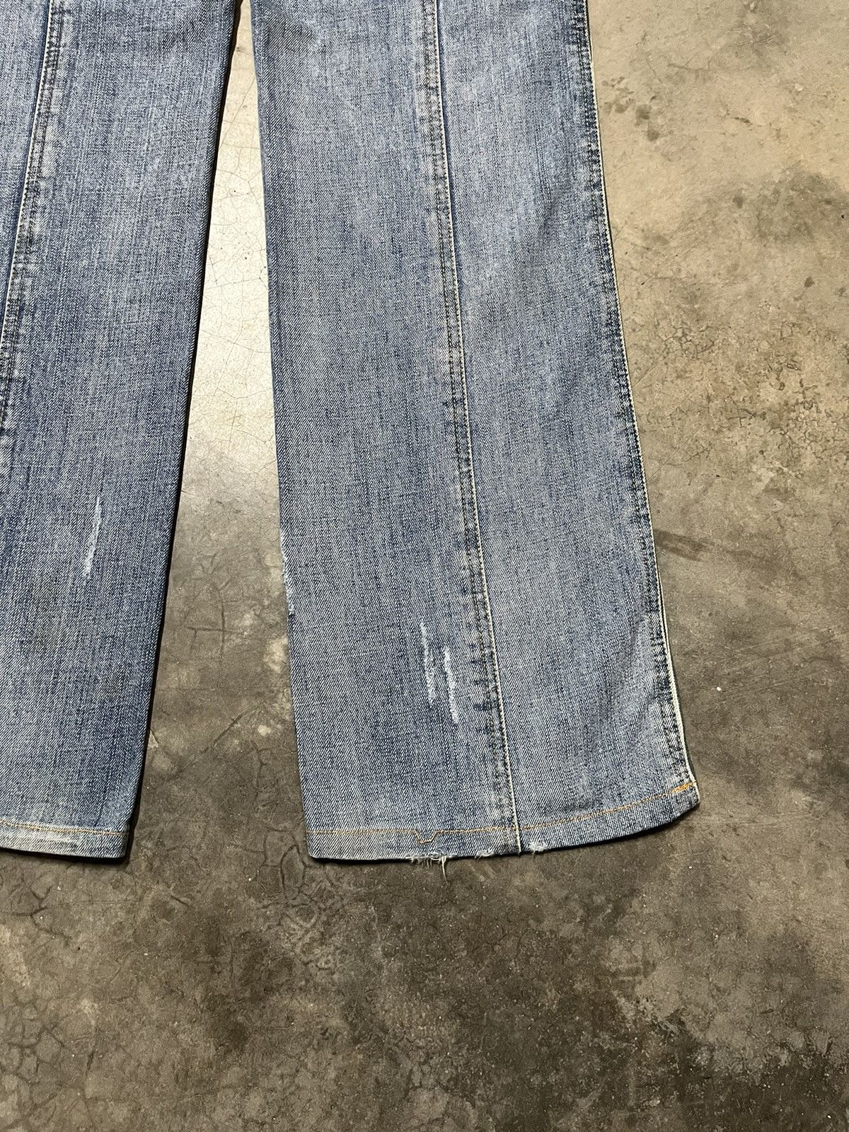 Hysteric Glamour Distressed Nicole Club for men Reconstructed hickory stripe Size US 32 / EU 48 - 16 Thumbnail