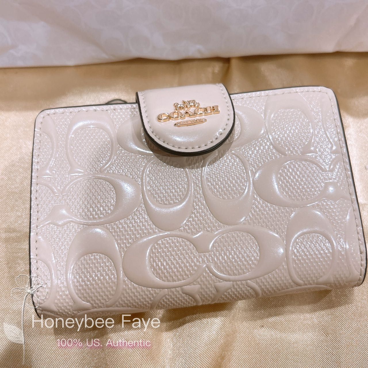 Coach Medium Corner Zip Wallet In Signature Leather CT979 Size ONE SIZE - 1 Thumbnail