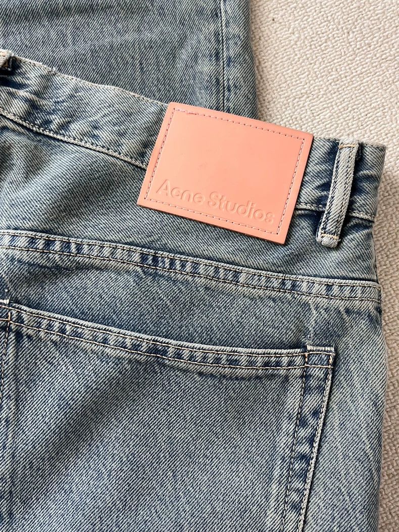 Acne Studios acne studios Slightly flared, loose and heavy-duty jeans 25 Size US 32 / EU 48 - 3 Thumbnail